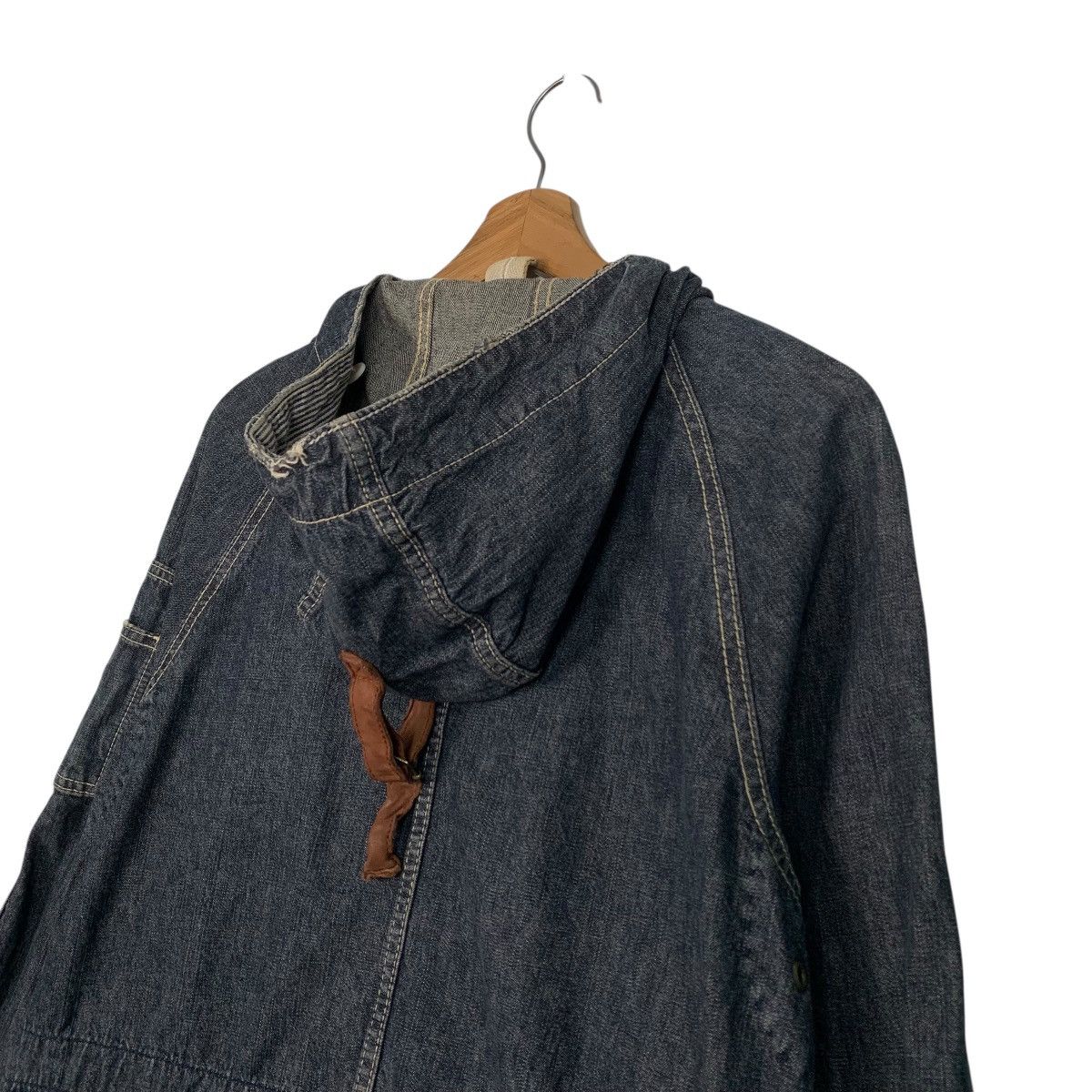 Japanese Brand Japanese Brand Cube Sugar Hooded Denim Parka Size US M / EU 48-50 / 2 - 9 Thumbnail