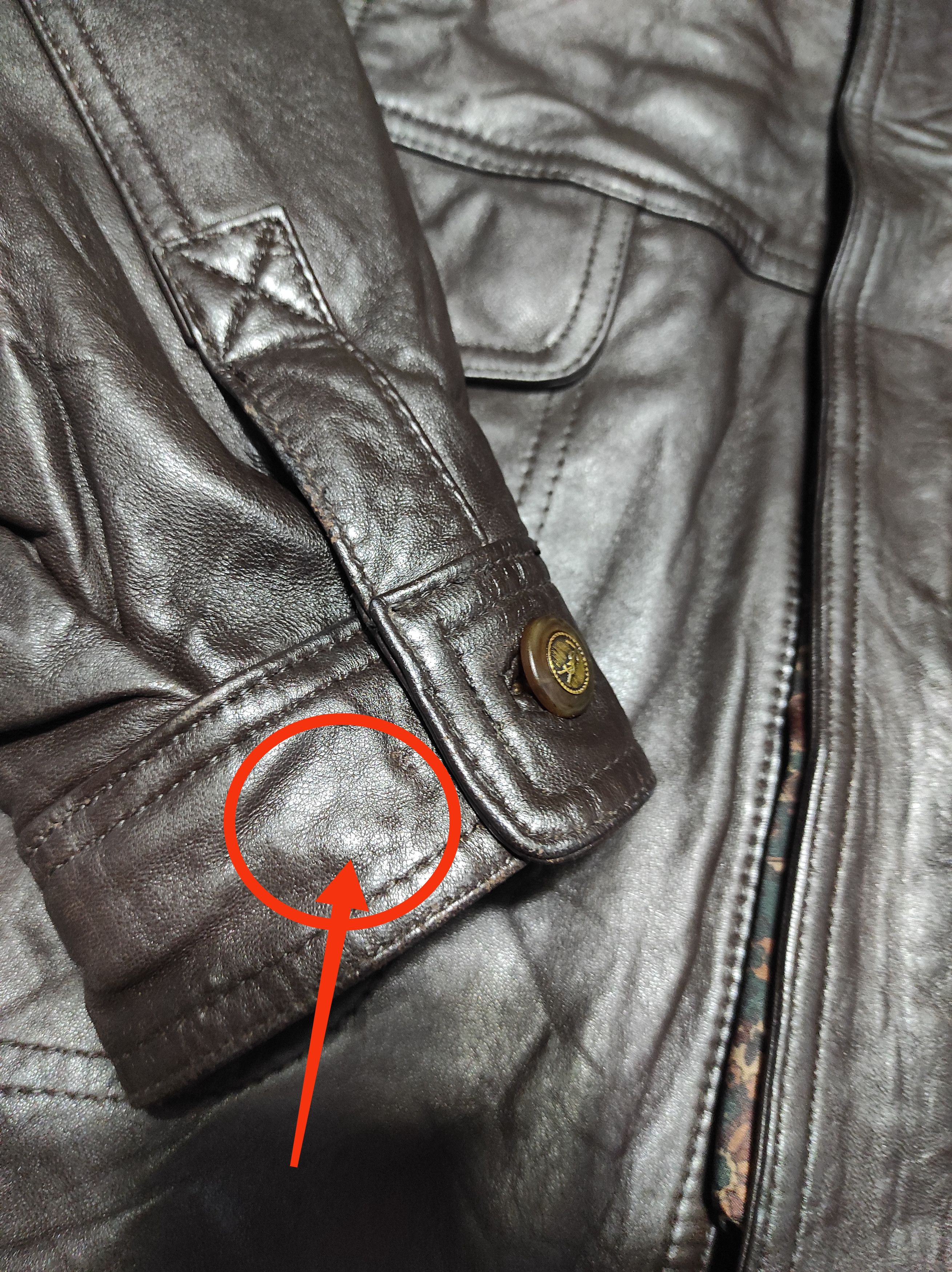 Yves Saint Laurent Beautiful Yves Saint Laurent Bomber jacket Genuine Leather Size US L / EU 52-54 / 3 - 14 Thumbnail