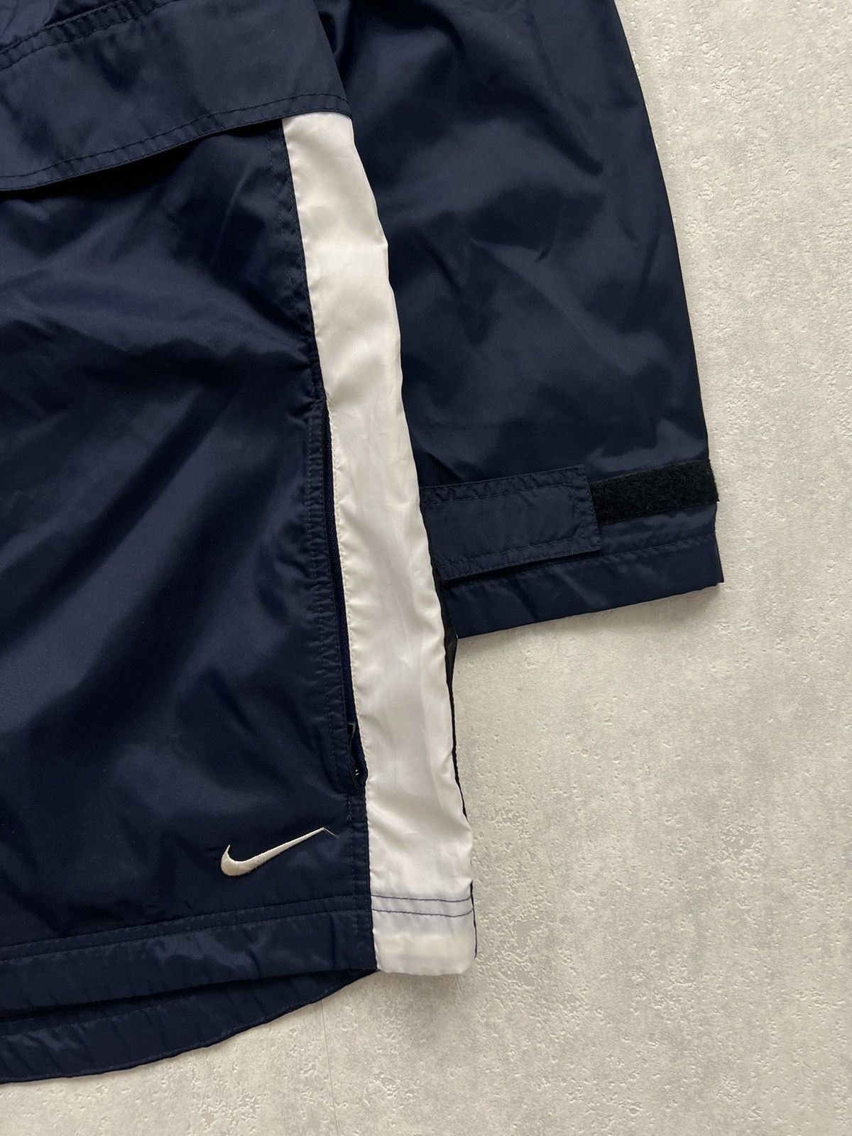Nike 00's NIKE RETRO SWOOSH LOGO ANORAK TRACK JACKET Size US XXL / EU 58 / 5 - 2 Thumbnail