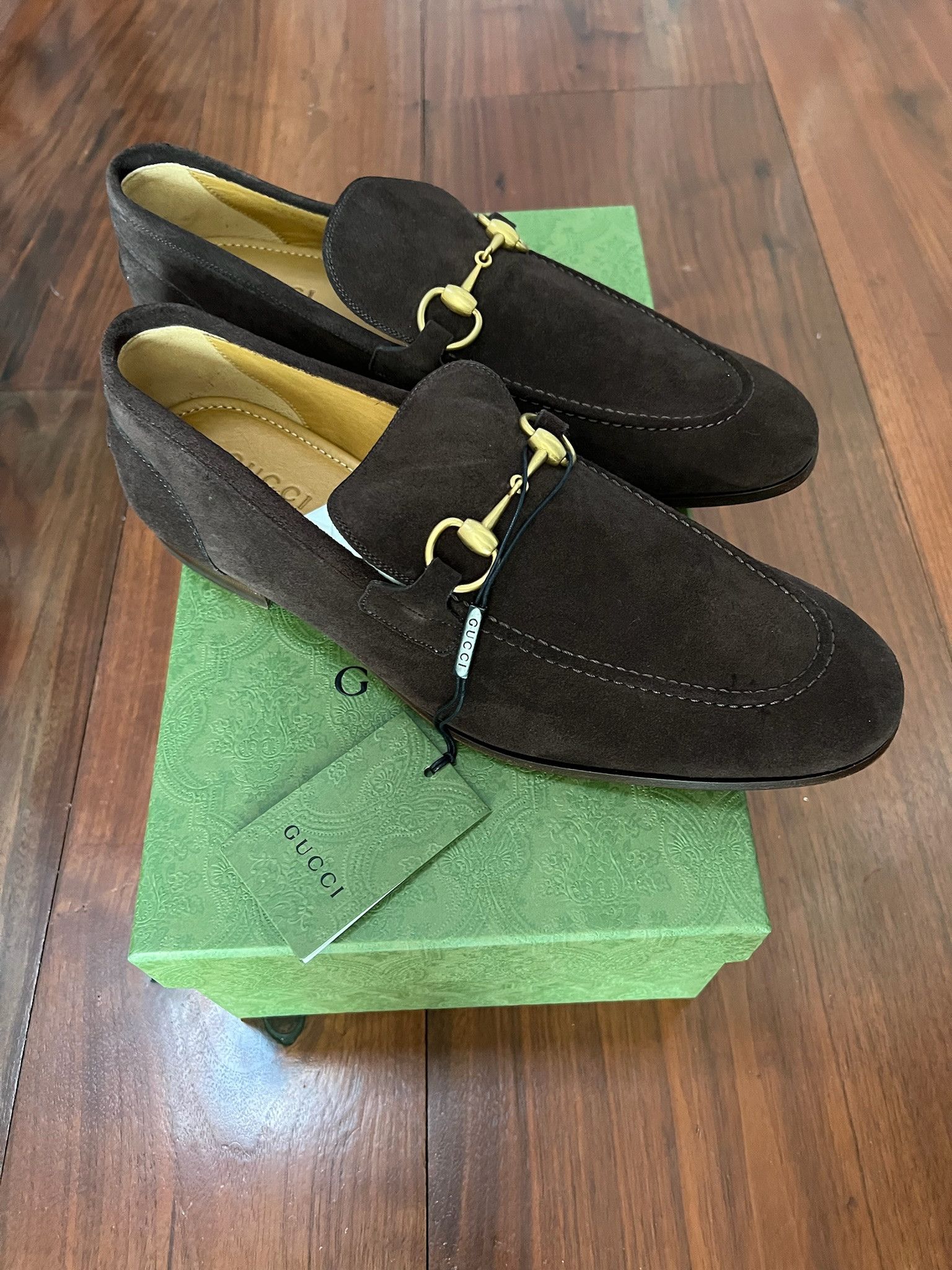 Gucci Men's Jordaan Moc Suede Size US 10 / EU 43 - 1 Thumbnail