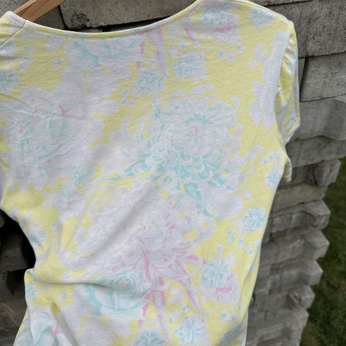 Kenzo Vintage Kenzo Flowers Flora Fauna T-Shirt Tee Designer Size S / US 4 / IT 40 - 11 Thumbnail
