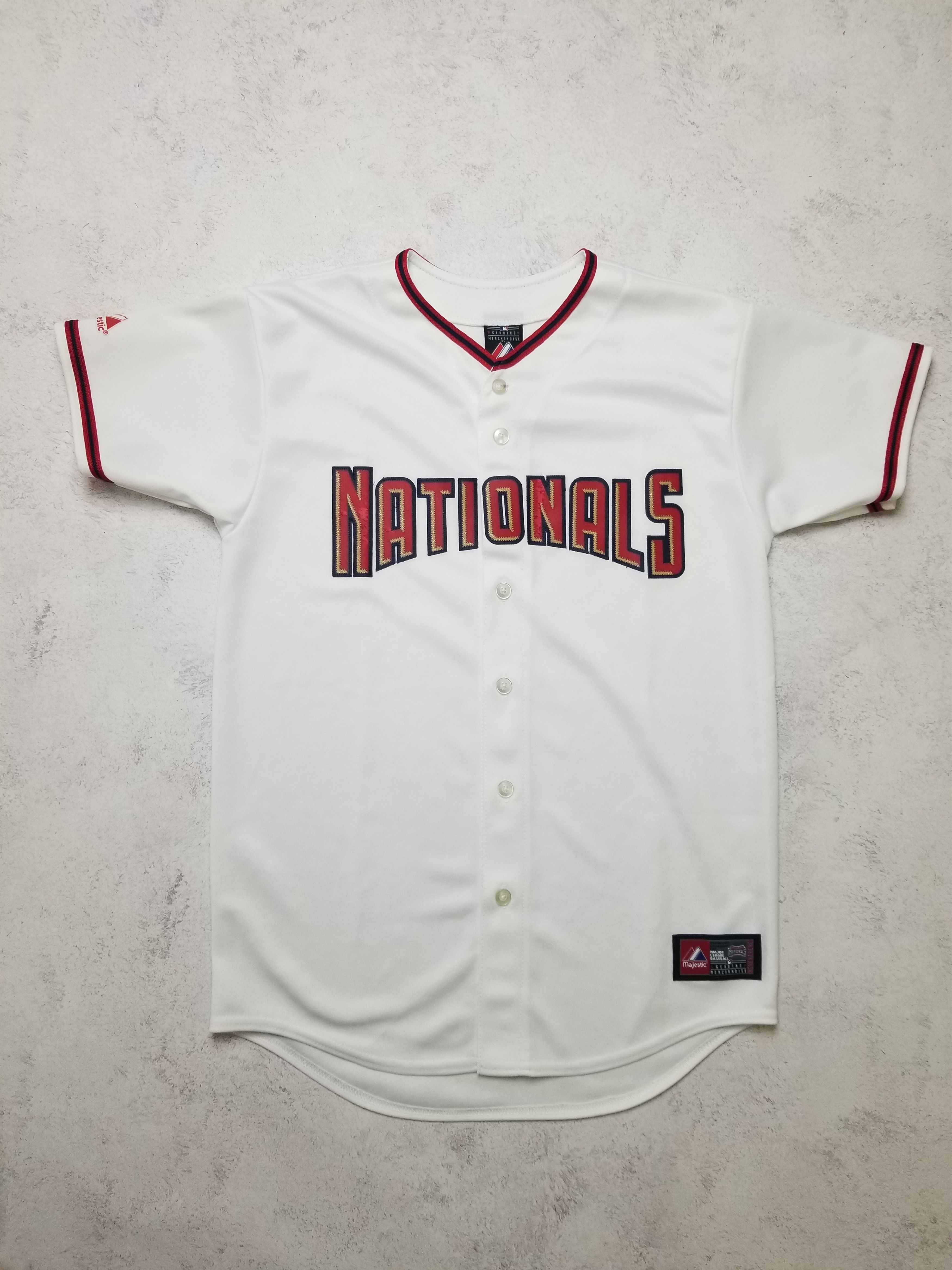 Majestic Washington Nationals Majestic Home Blank Jersey Size XL / US 12-14 / IT 48-50 - 1 Thumbnail