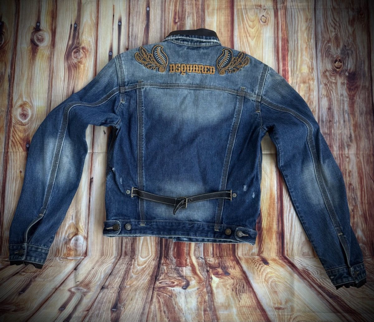 Dsquared2 × Vintage Vintage jackets Dsquared2 y2k drill Japan Style Size US S / EU 44-46 / 1 - 1 Thumbnail