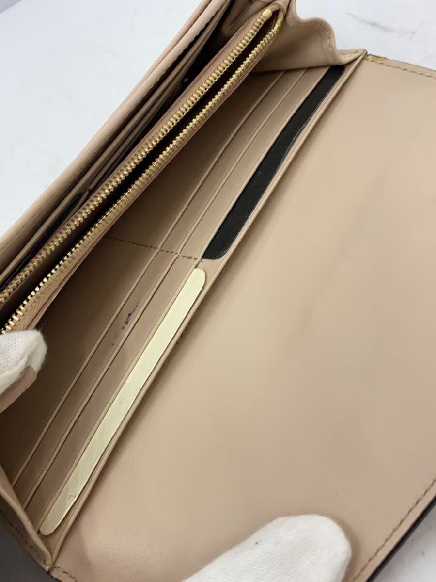 Fendi Fendi F Leather Continental Wallet Pink Size ONE SIZE - 6 Thumbnail