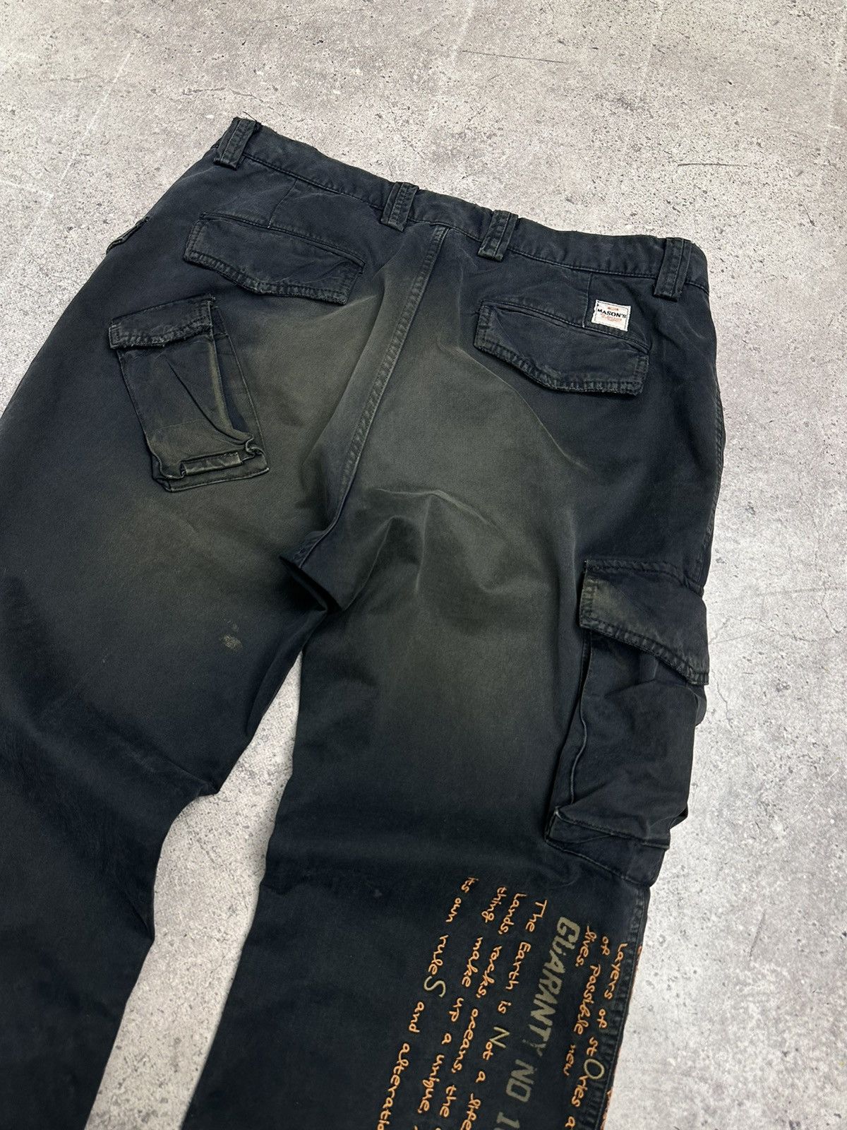 Mason's Vintage Denim Pants Multi pocket Tornado Issey Miyake LGB Size US 40 / EU 56 - 12 Thumbnail