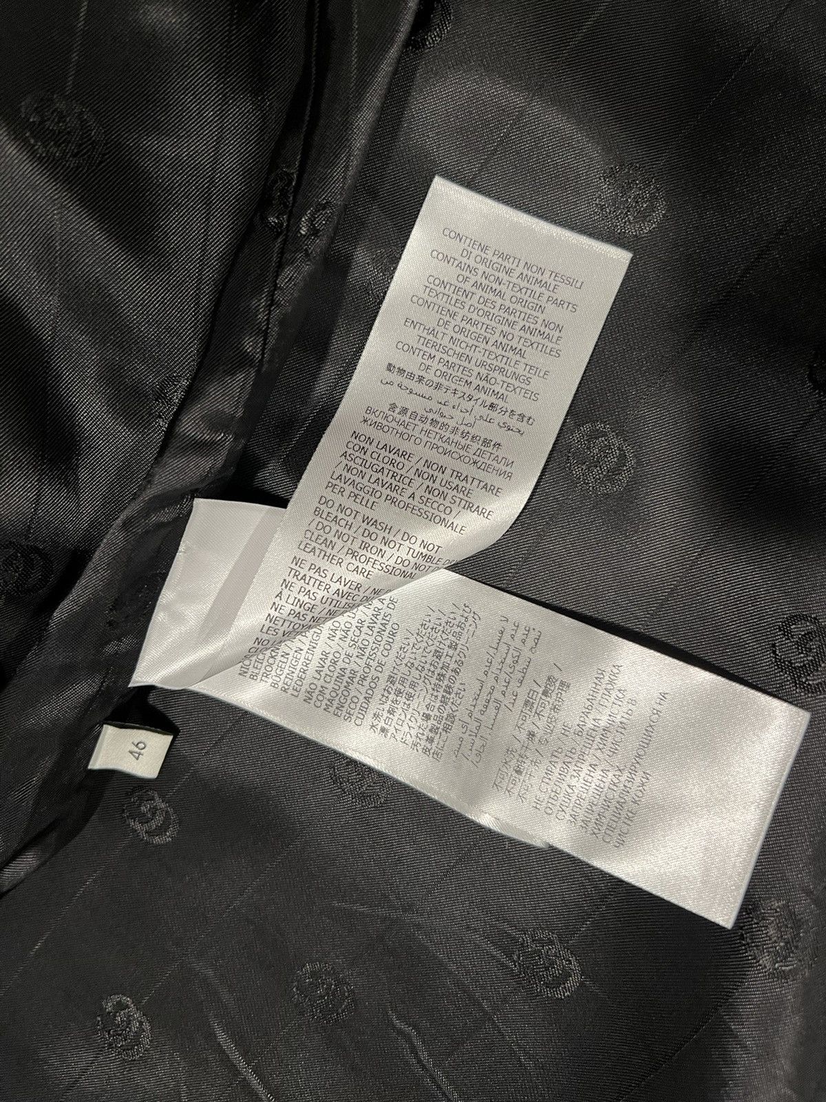 Gucci Gucci Mens leather overshirt. 46/S. $3150 Size US S / EU 44-46 / 1 - 11 Thumbnail