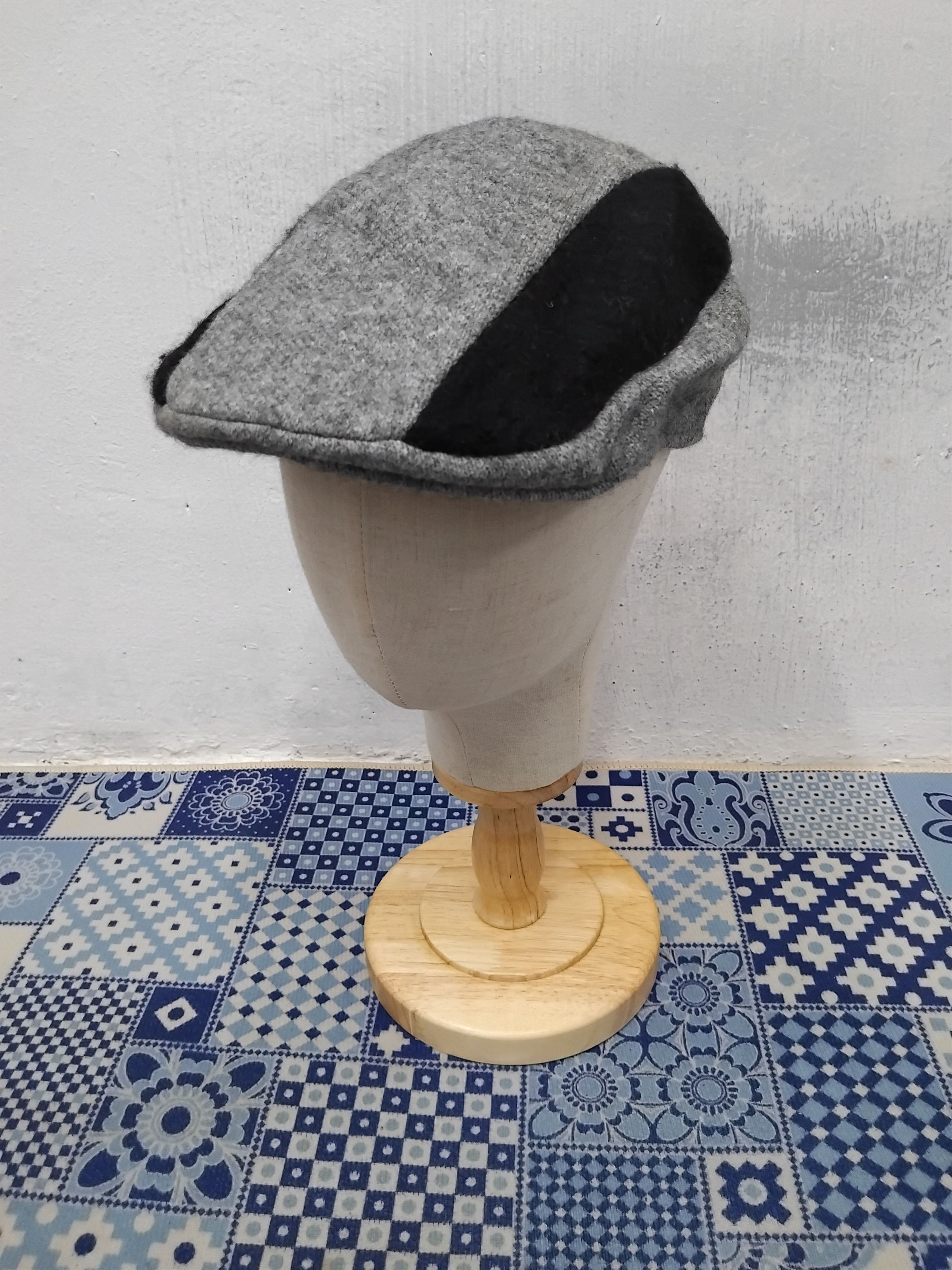 Japanese Brand 💥Heywon grey colour baretta hat Size 38 - 1 Thumbnail