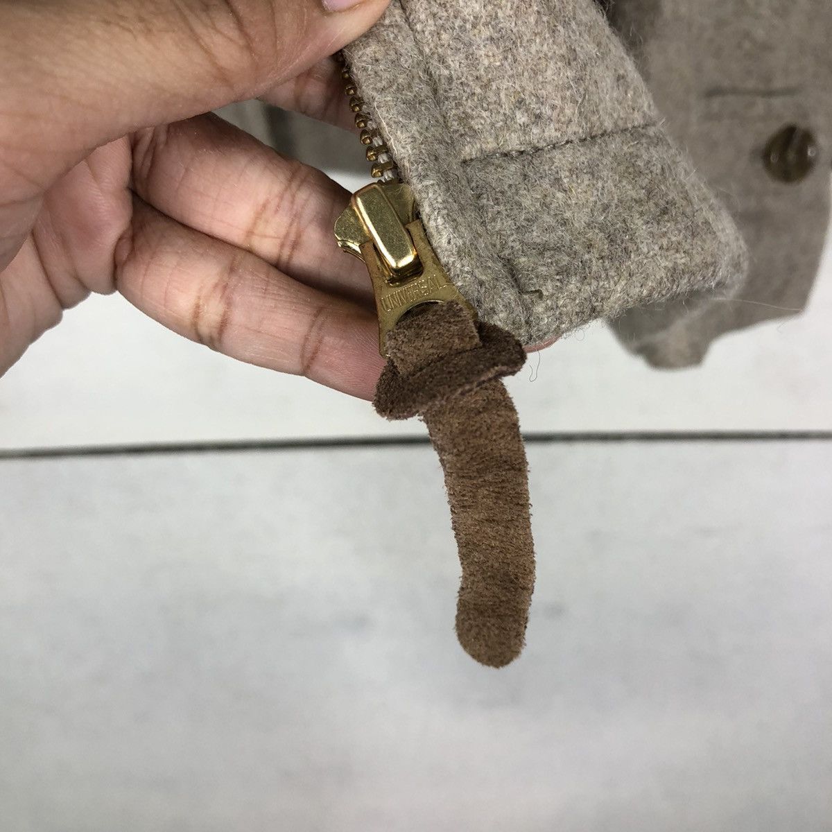 45rpm 📌Vintage Wool Bomber Jacket Zipper Rna Product Japan Size US M / EU 48-50 / 2 - 17 Thumbnail