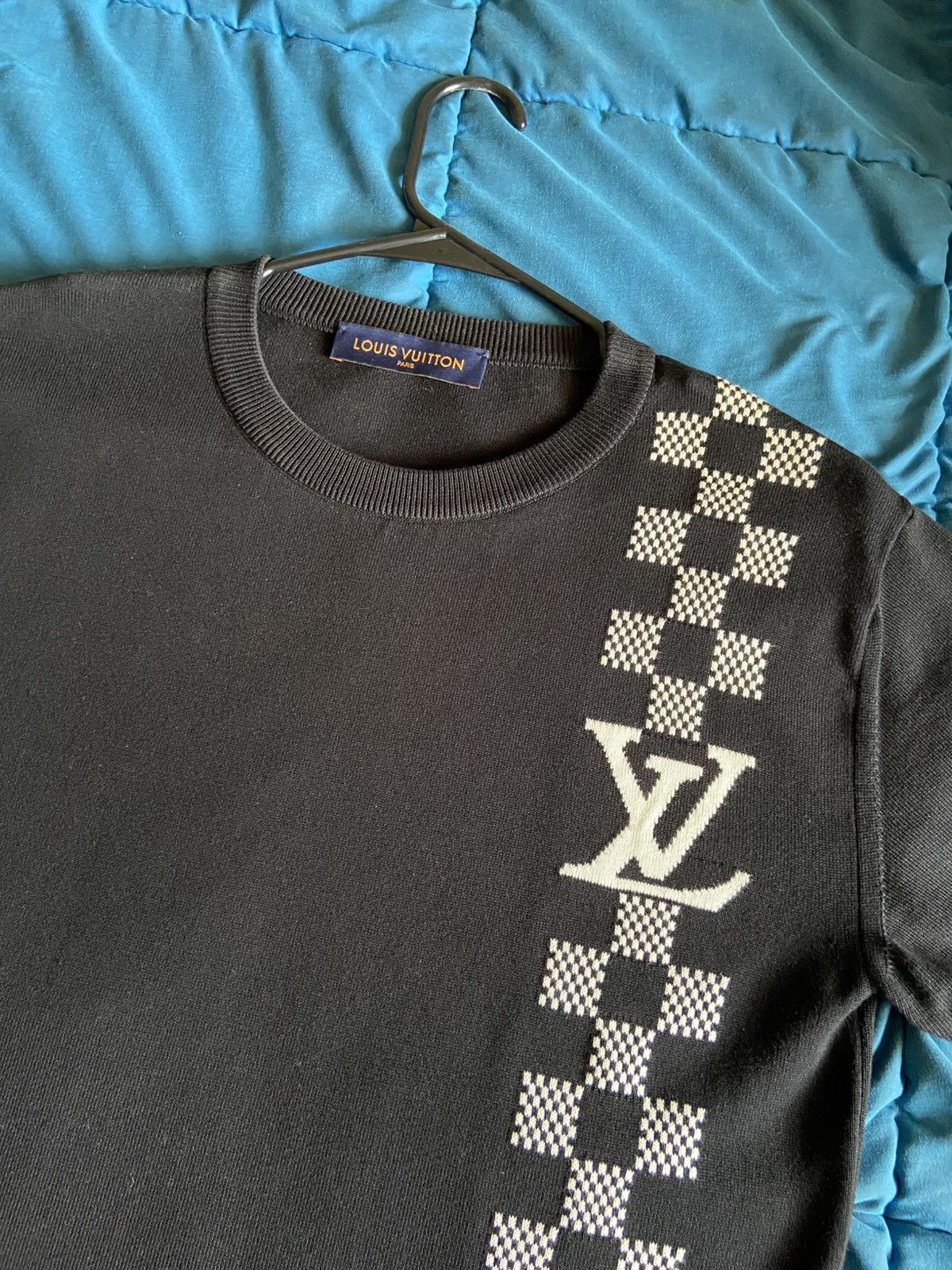 Louis Vuitton Louis Vuitton Checkerboard logo Mens Size Small T Shirt Size US S / EU 44-46 / 1 - 2 Thumbnail