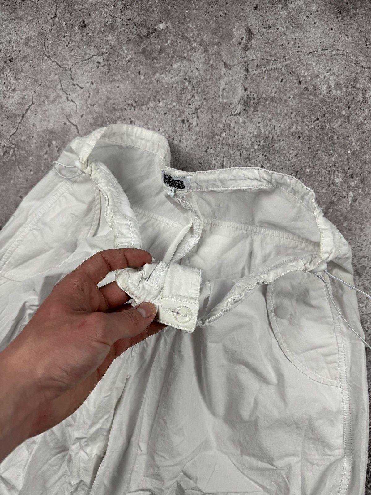 Japanese Brand Y2K La Shady Baggy multipocket pants man avant gard Size US 34 / EU 50 - 8 Thumbnail