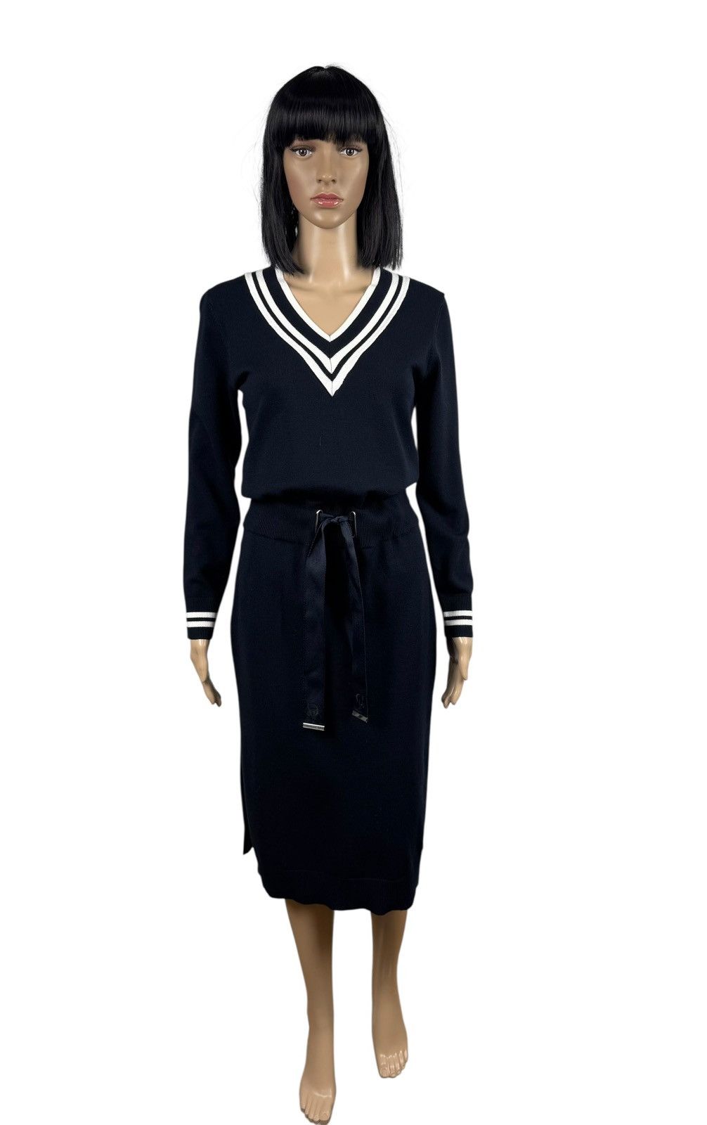 Other Claudie Pierlot Viscose Knit V-Neck Dress Drawsting size 1 Size S / US 4 / IT 40 - 1 Thumbnail