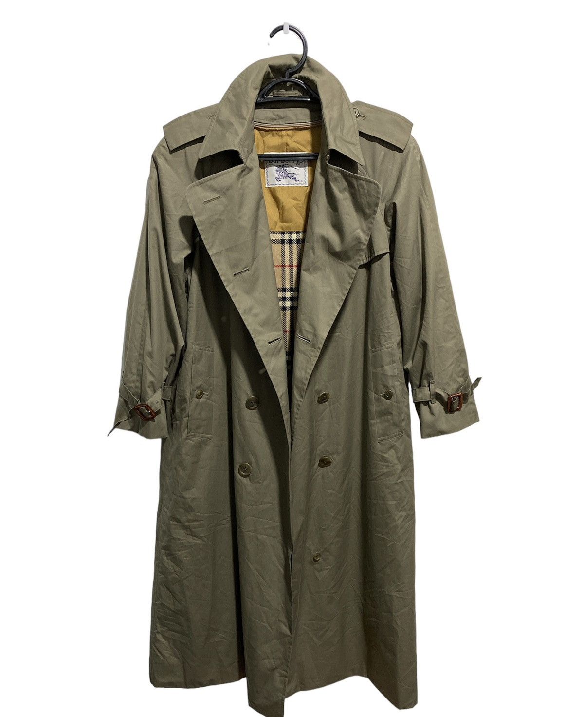 Burberry Prorsum Vintage Burberrys iconic Nova check Trench Coat Size M / US 6-8 / IT 42-44 - 7 Thumbnail