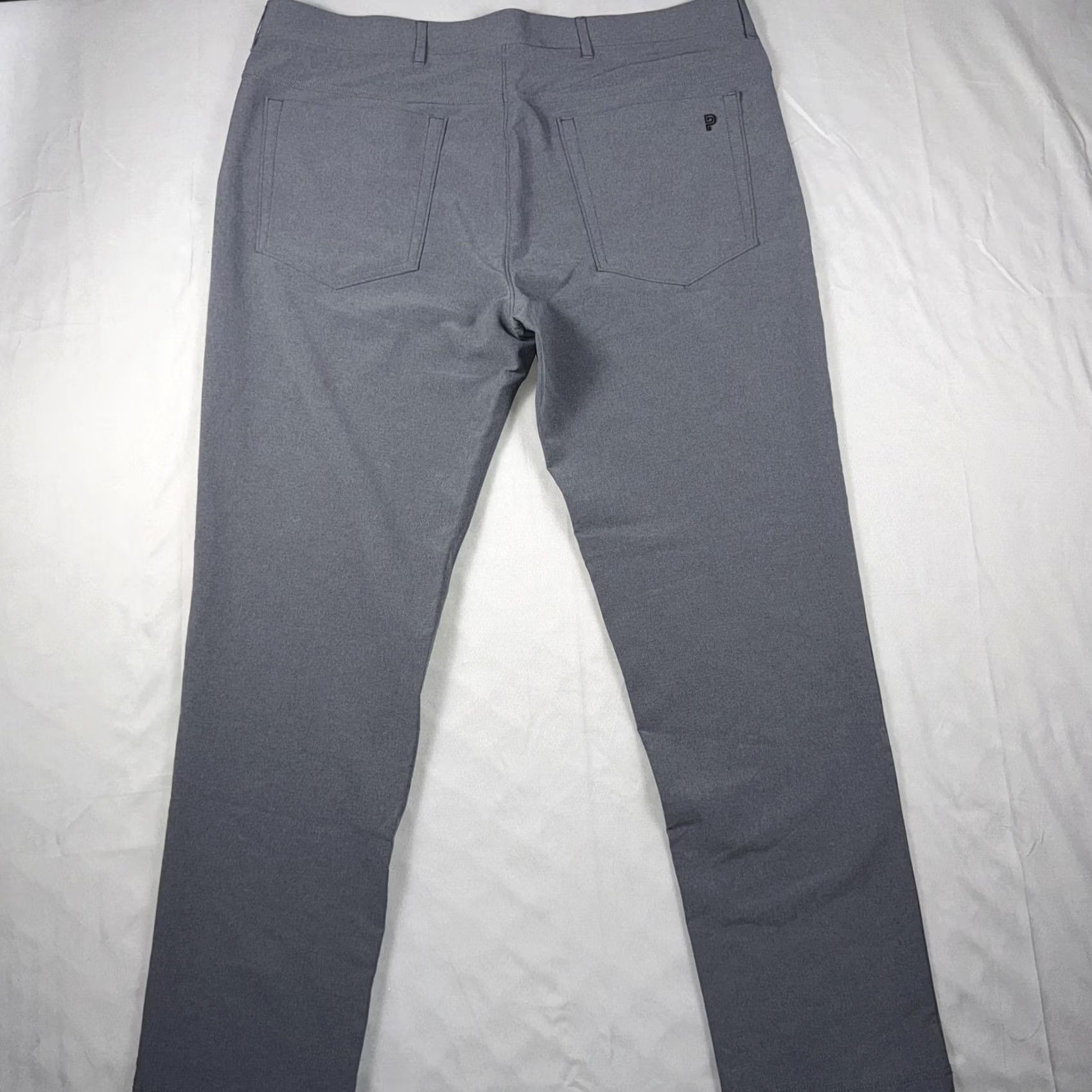 Vintage Public Rec Mens 38in Waist Size Chino Pants Gray Fit Size US 38 / EU 54 - 2 Thumbnail