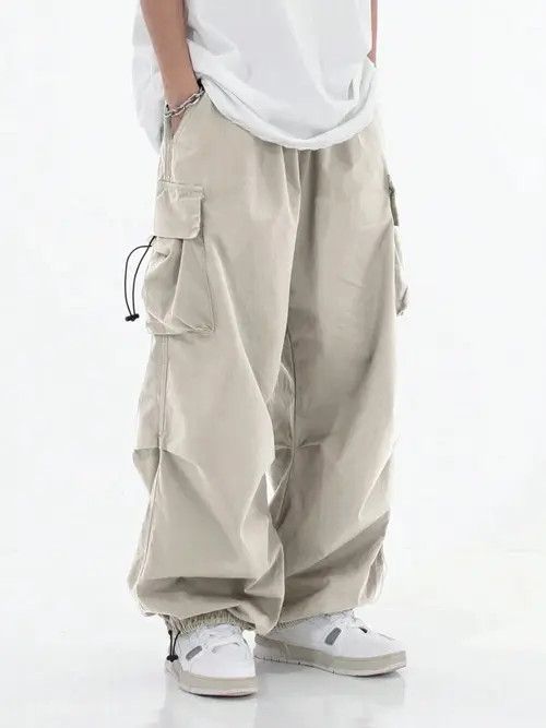 VIBE Parachute Multi-Pocket Sweatpants Gorpcore Cargo Size US 32 / EU 48 - 1 Thumbnail