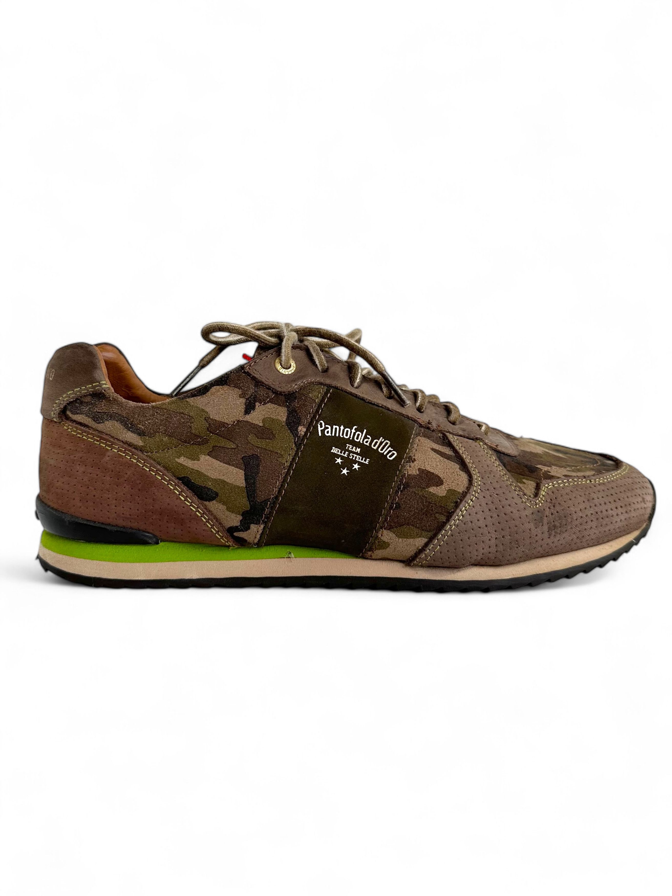 Pantofola d'Oro Pantofola Doro Camouflage Leather Low Top Sneakers Size US 11 / EU 44 - 3 Thumbnail