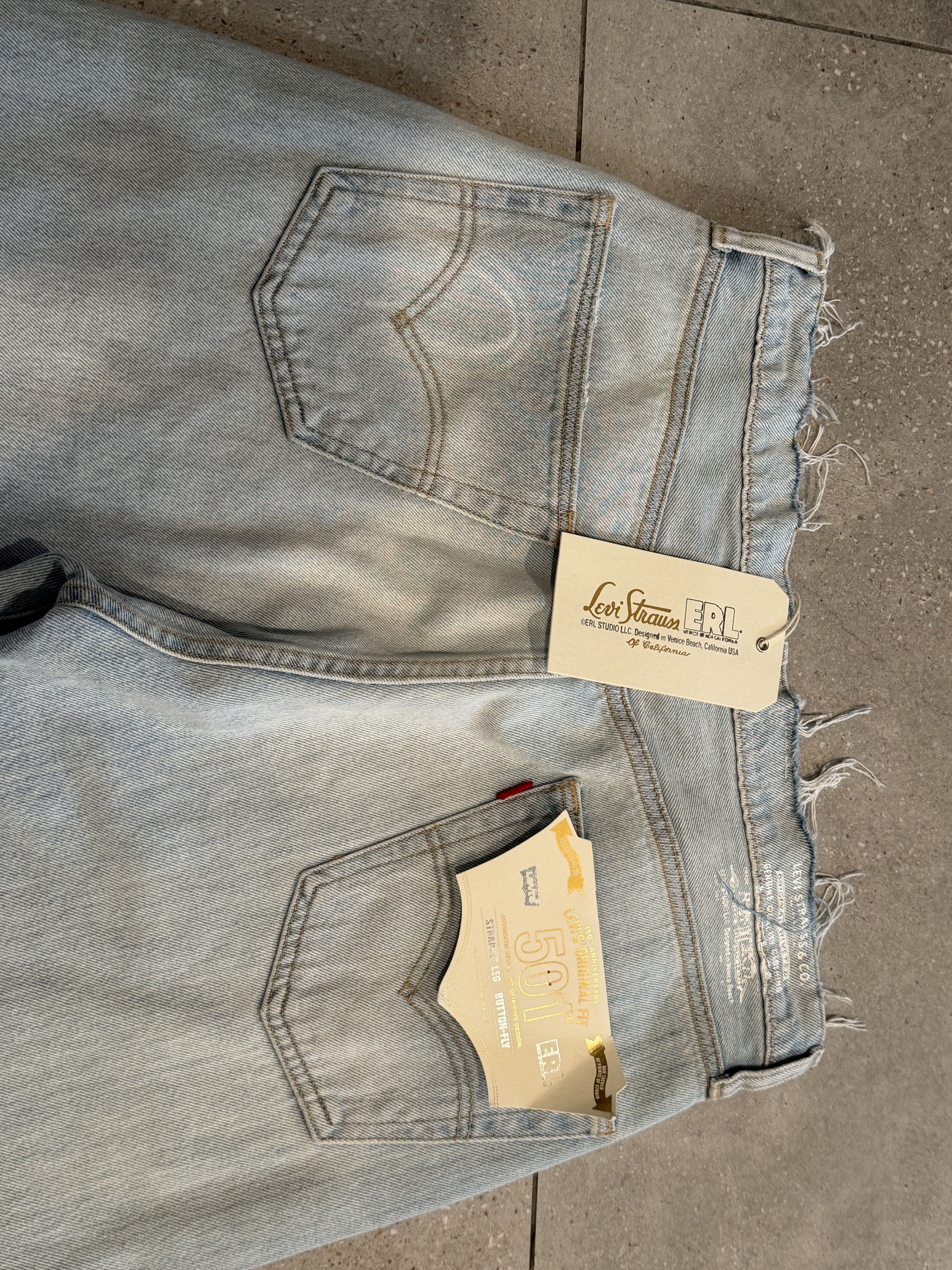 ERL × Levi's ERL x Levi's® 501 low-rise straight jeans Size US 31 - 4 Thumbnail
