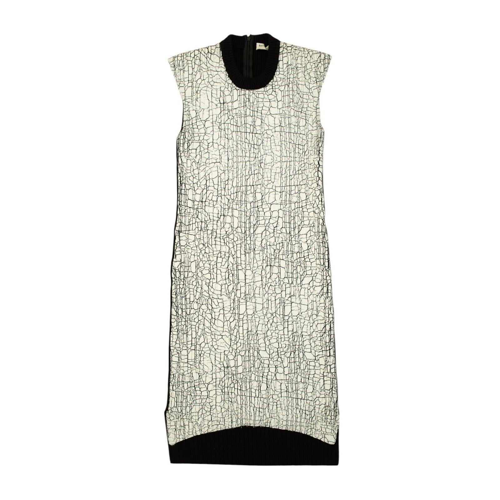 Balenciaga F/W 2013 Painted Wool Knit Dress Size XS / US 0-2 / IT 36-38 - 1 Thumbnail