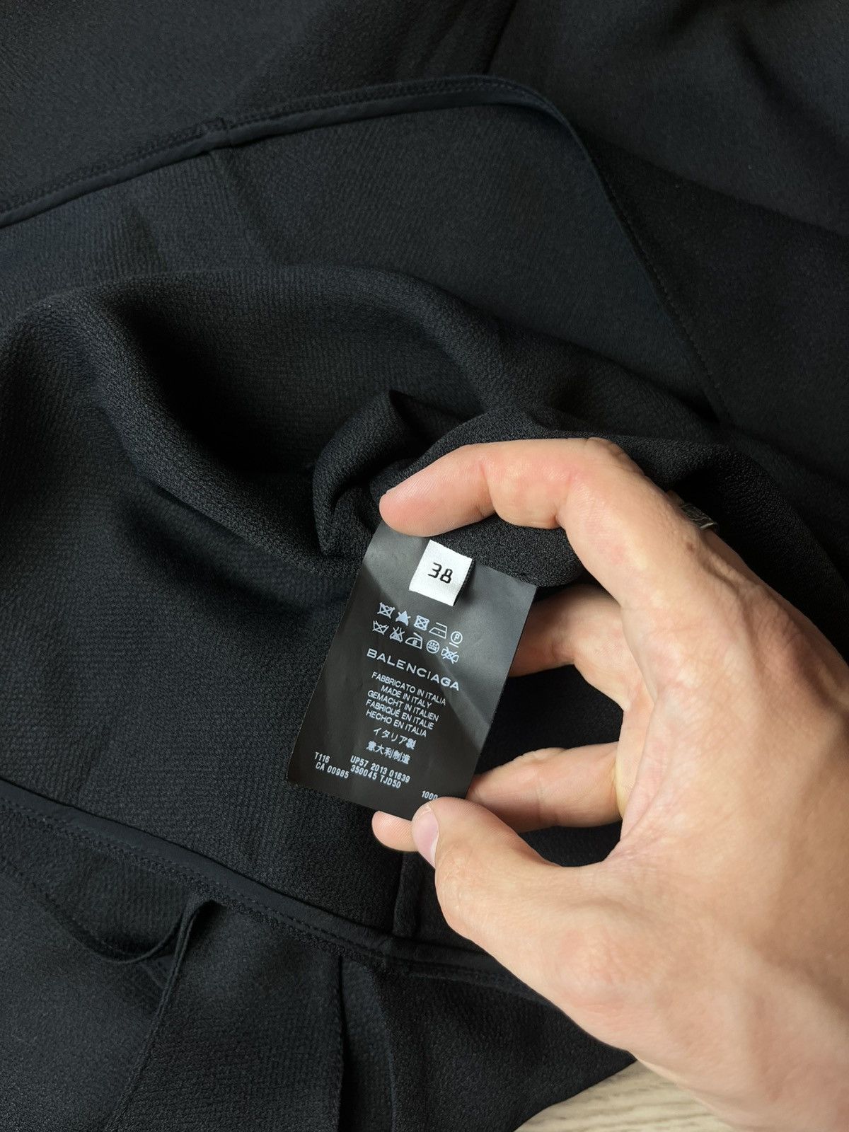 Balenciaga Balenciaga Black Sleeveless Blouse - Size 38 (EU) - New Size S / US 4 / IT 40 - 8 Thumbnail