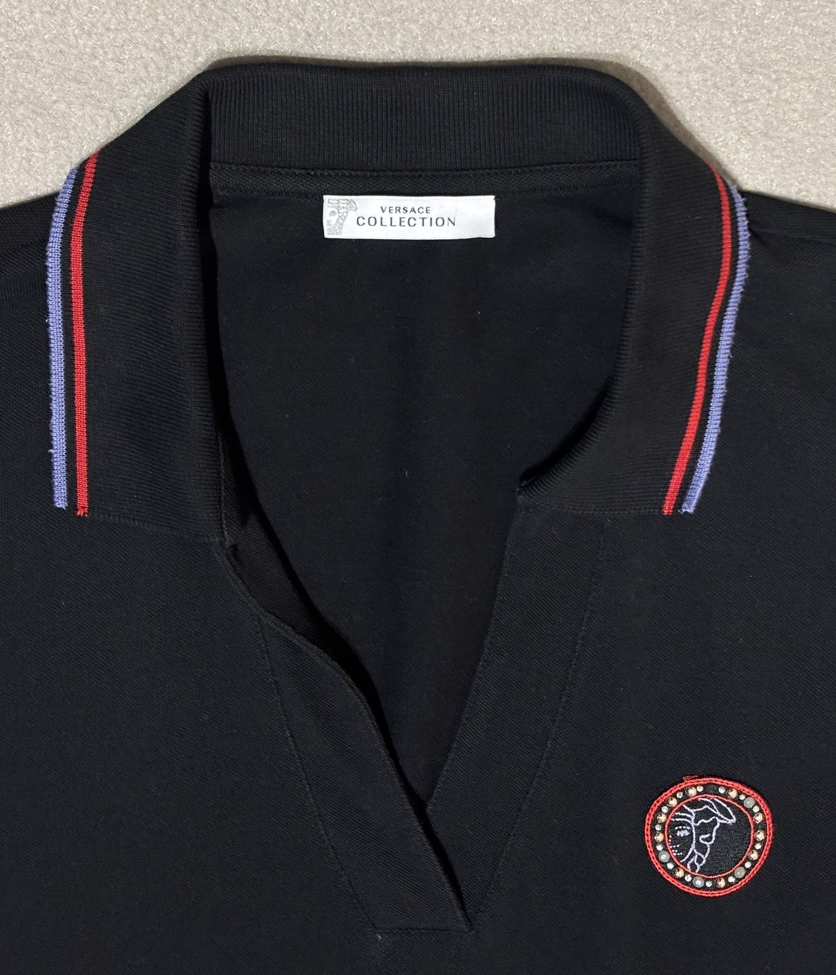 Versace Versace Collection Black Polo Dress Size 42 Size M / US 6-8 / IT 42-44 - 7 Thumbnail