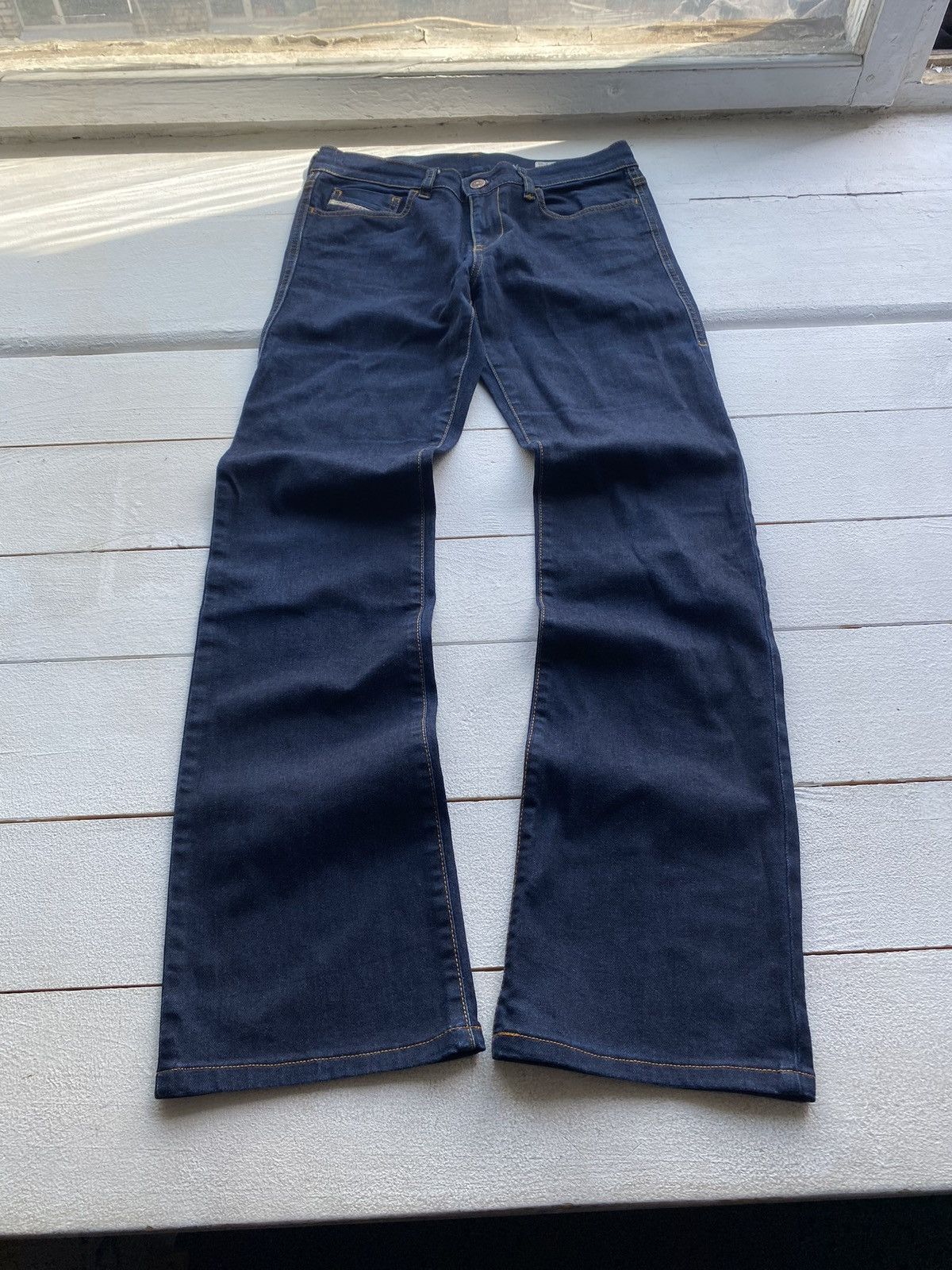Diesel × Vintage 🔥Gothic Diesel Regular Slim Bootcut Flared Jeans Womens 27 Size 27" / US 4 / IT 40 - 1 Thumbnail
