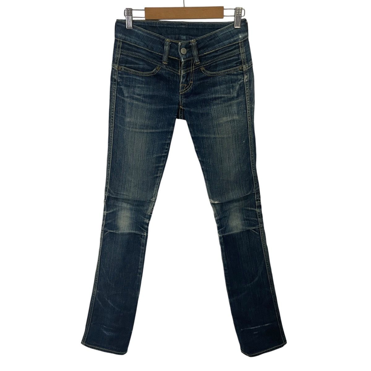 Japanese Brand Vintage Medio Quadro Denim Jeans Size 27" / US 4 / IT 40 - 1 Thumbnail