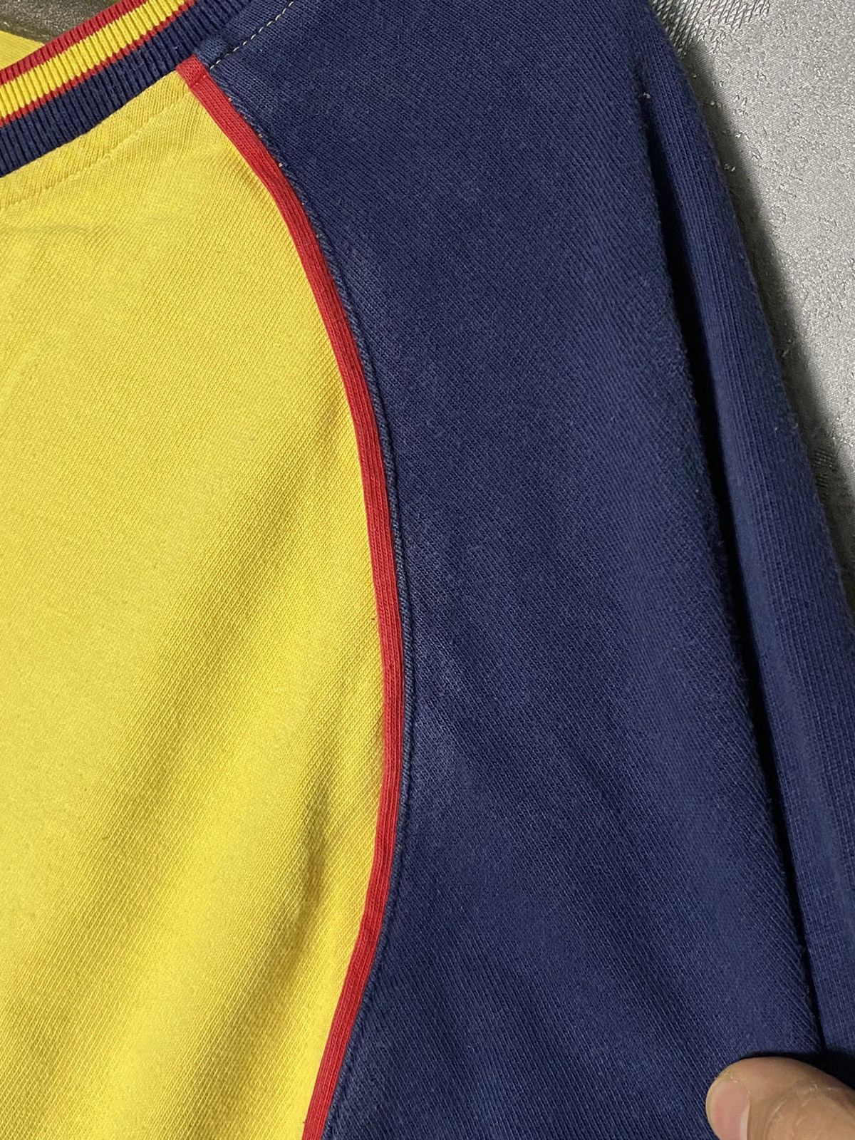 ARSNL × Vintage 90s Vintage Arsenal Soccer Football Jersey JVC Hype Drill Size US M / EU 48-50 / 2 - 6 Thumbnail