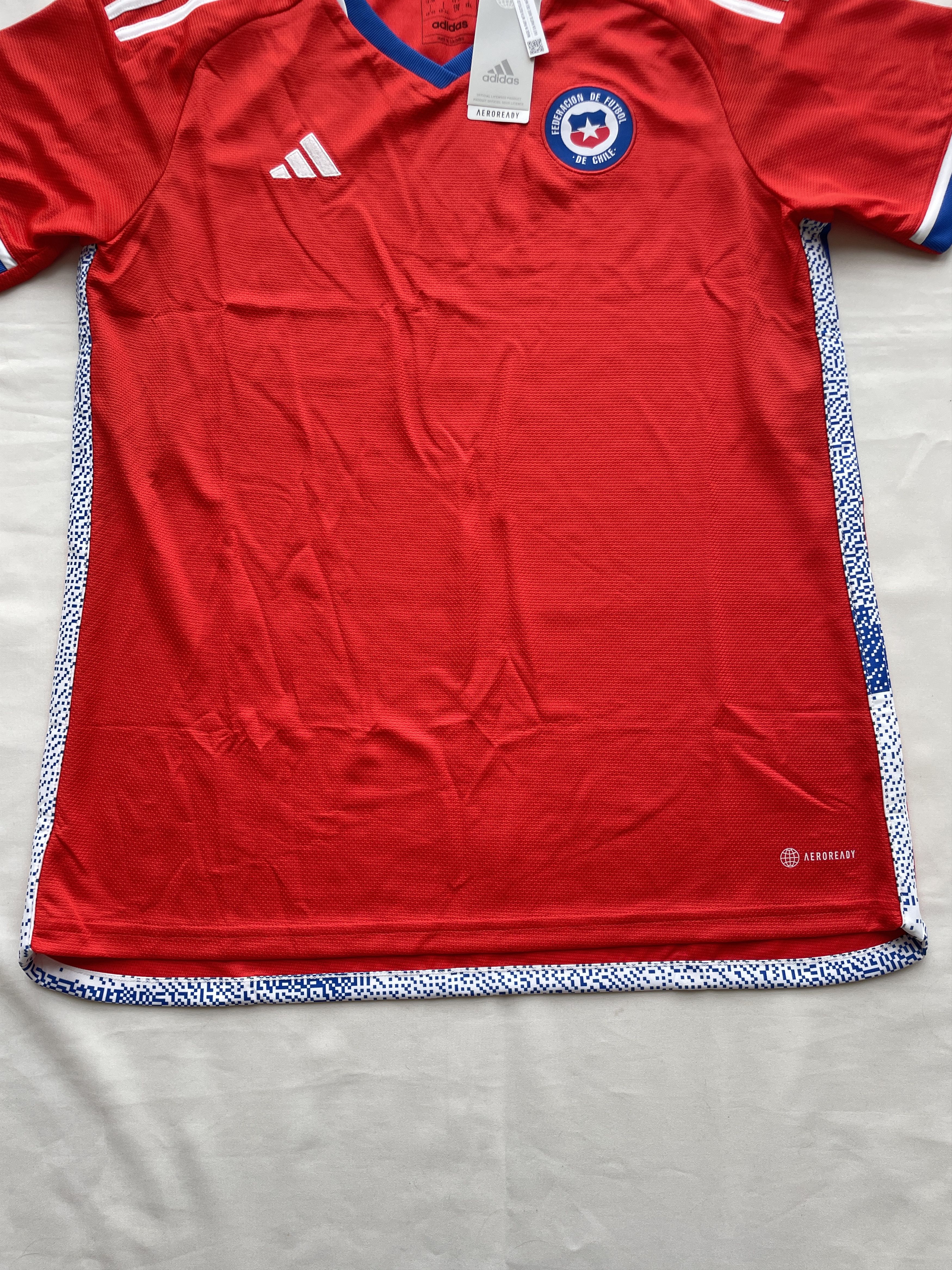 Adidas BNWT Adidas ANFP Chile 2022 Home Womens Soccer Jersey Size L / US 10 / IT 46 - 4 Thumbnail