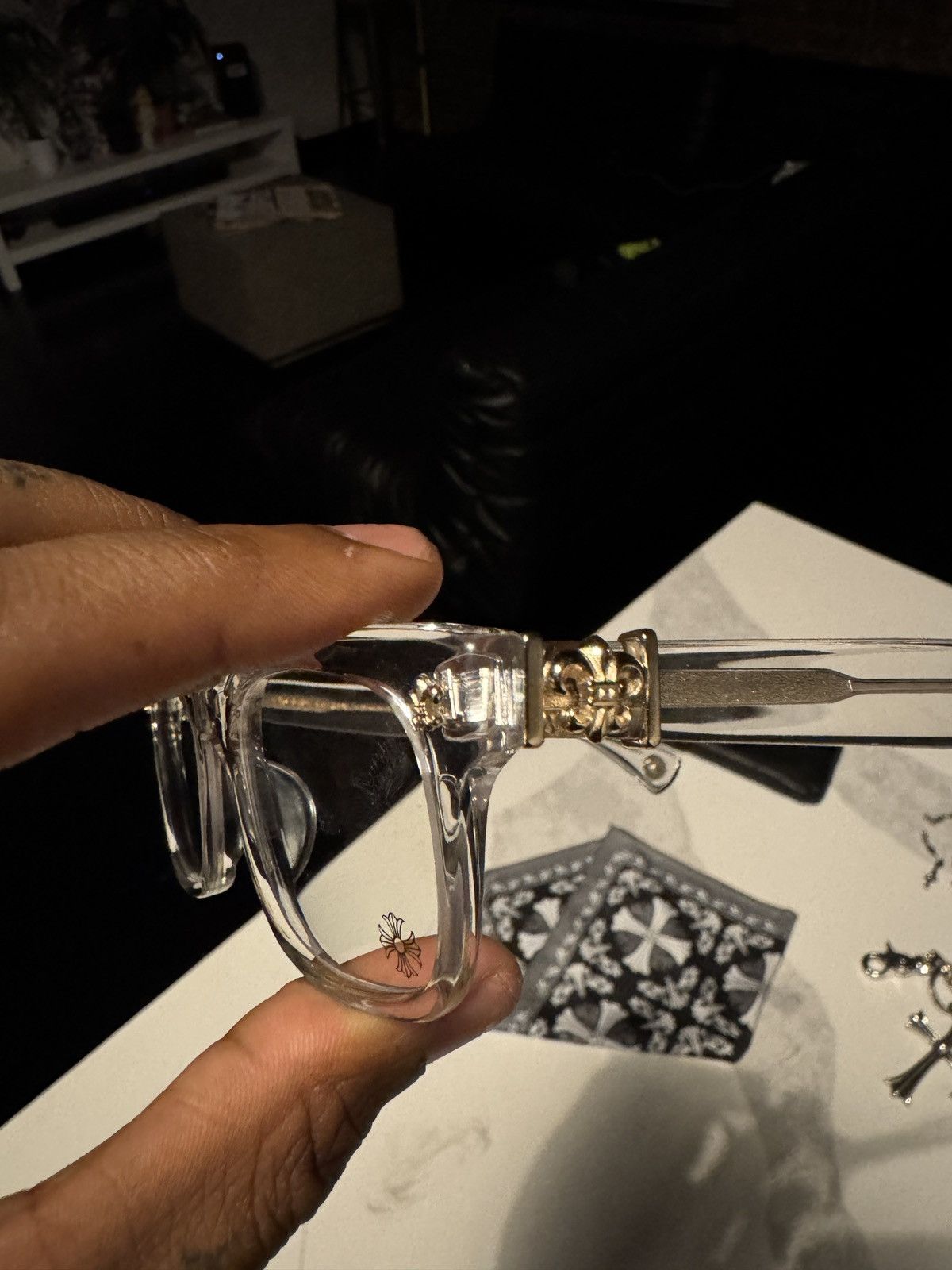 Chrome Hearts Chrome Hearts GITTIN ANY ? -A Frames Size ONE SIZE - 5 Thumbnail