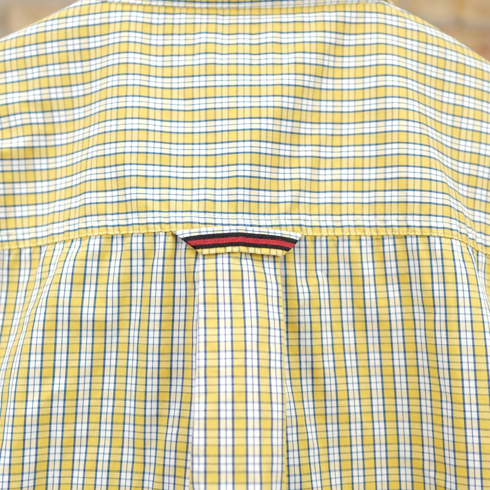 Fubu FUBU Y2K Men's Yellow Plaid S/S Button Down Shirt - Large Size US L / EU 52-54 / 3 - 6 Thumbnail