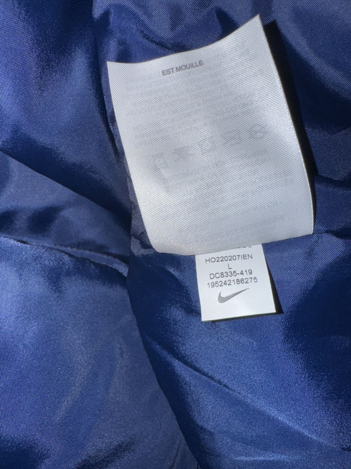 Nike Nike Full Zip Dugout Jacket Size US L / EU 52-54 / 3 - 5 Thumbnail