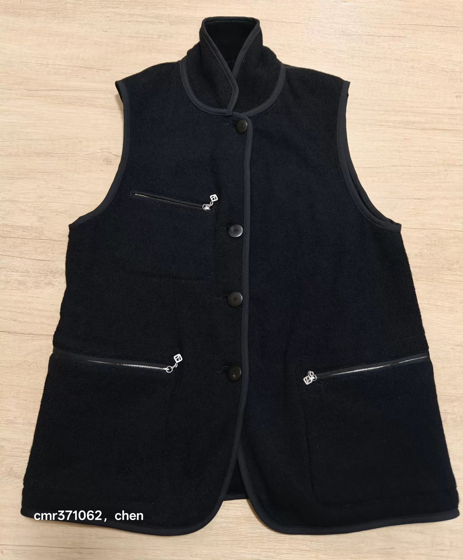 Visvim VISVIM GILET BOA (SUPERFINE) 95 New Black 2 Size US M / EU 48-50 / 2 - 1 Thumbnail
