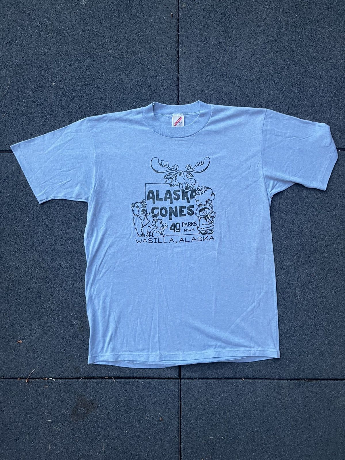 Jerzees VINTAGE Alaska graphic tee Size US L / EU 52-54 / 3 - 1 Thumbnail