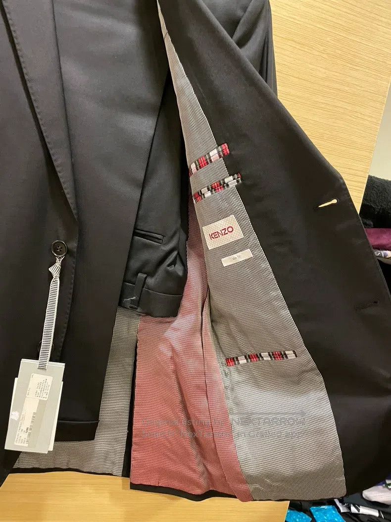 Kenzo Kenzo Men's Suit Jacket Size 48L - 3 Thumbnail