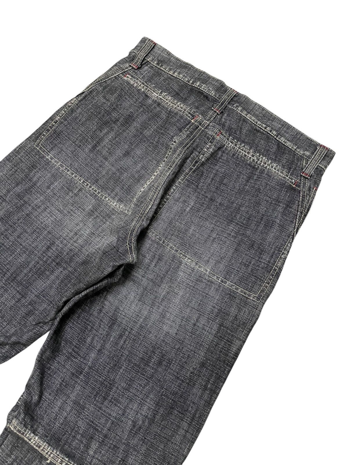 Eternal × Japanese Brand × Le Grande Bleu (L.G.B.) Eternal Bitchu Kurashiki Paneling Stone Wash Denim Jeans Size US 29 - 13 Thumbnail