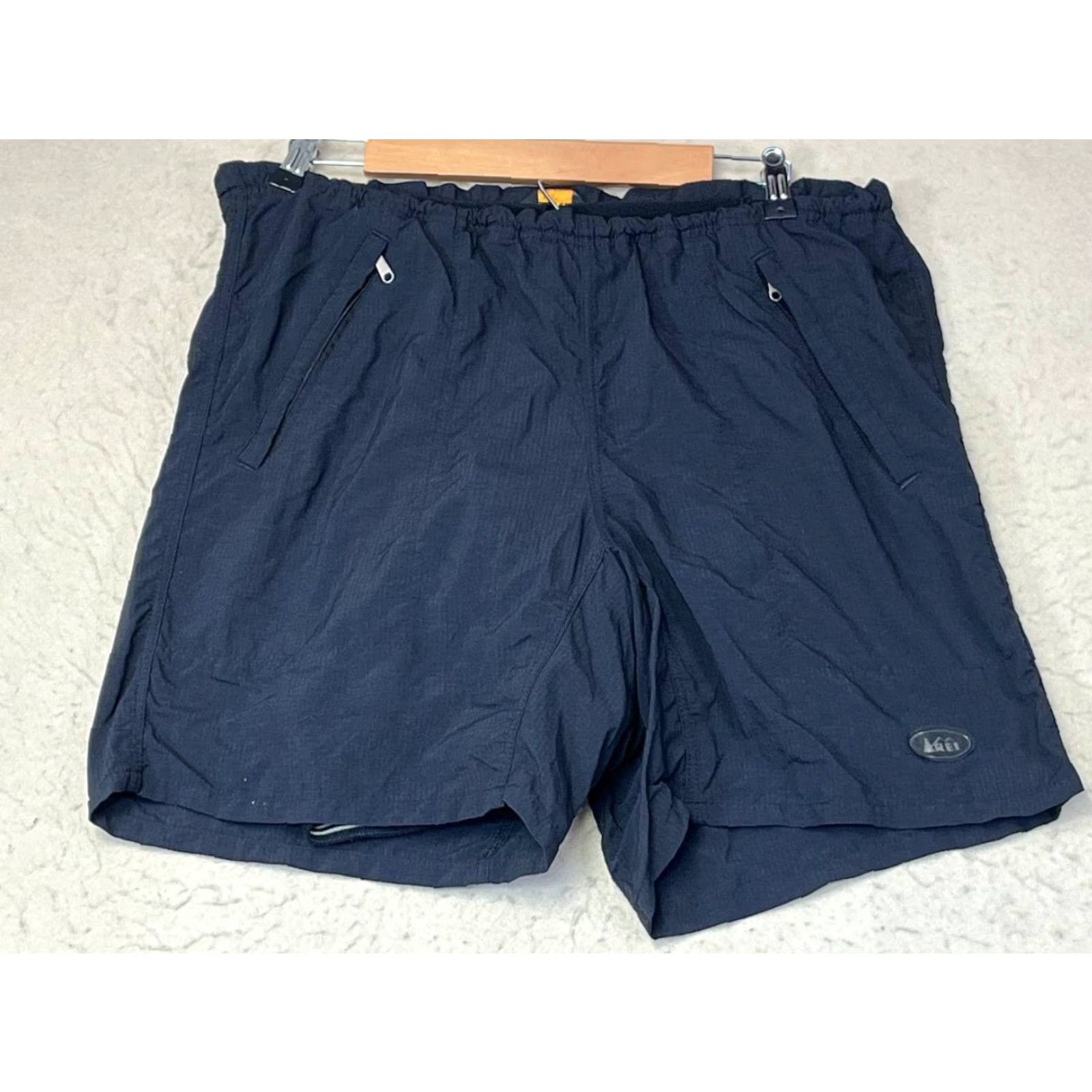 Vintage **Black Adult REI Co-op Padded Shorts Large Drawstring** User: **REI Co-op Black Adult Padded Shorts Large Drawstring** Size US 33 - 2 Thumbnail