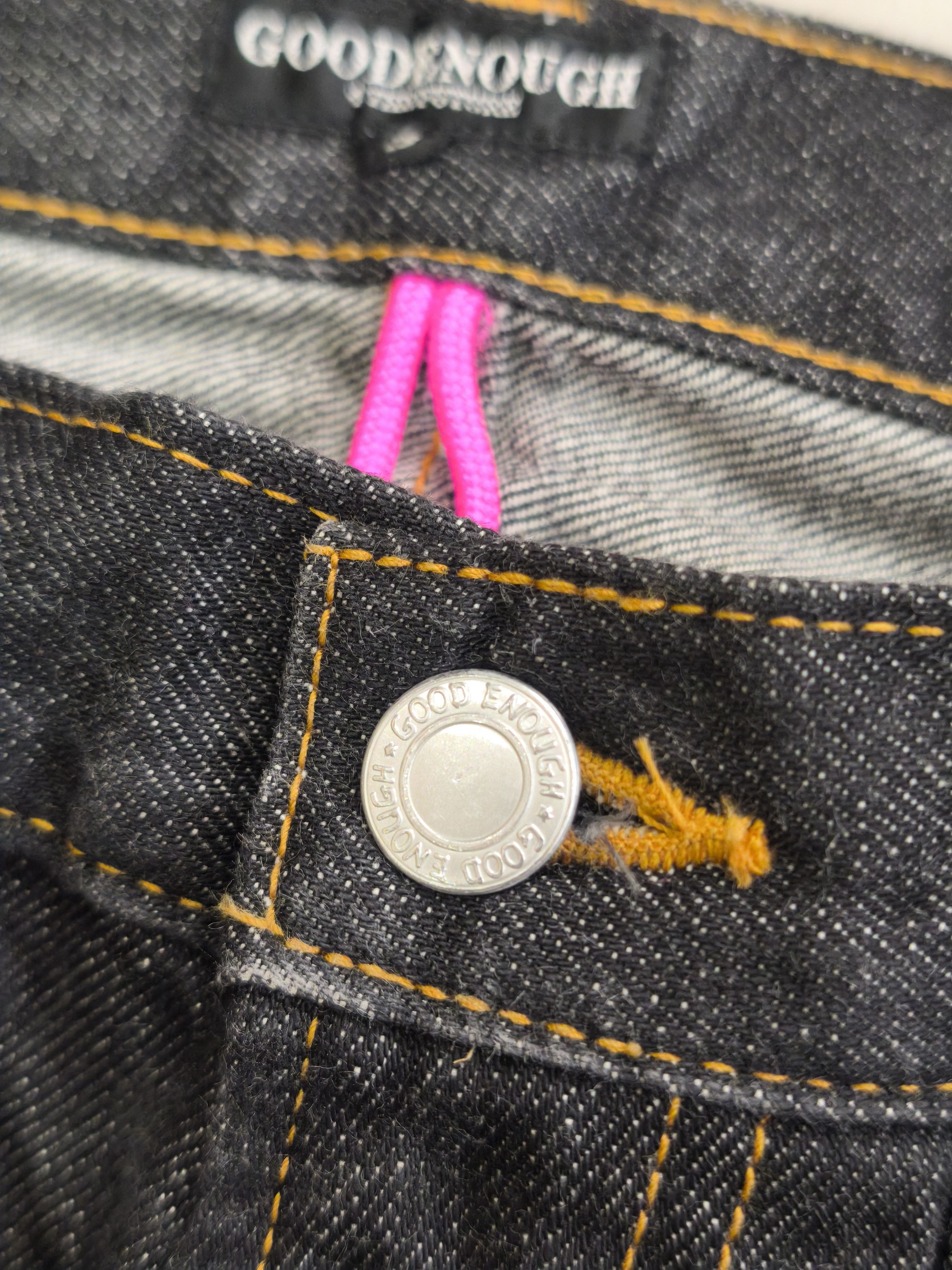 GOODENOUGH GOOD ENOUGH Selvedge Straight Pants - GE-102001 Size US 31 - 6 Thumbnail