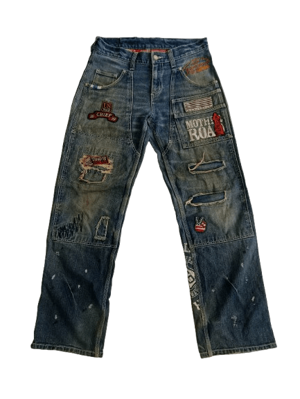 Indian Motorcycle MIND Of USA Jeans Motorcycle Denim American Indian Size US 32 / EU 48 - 1 Thumbnail