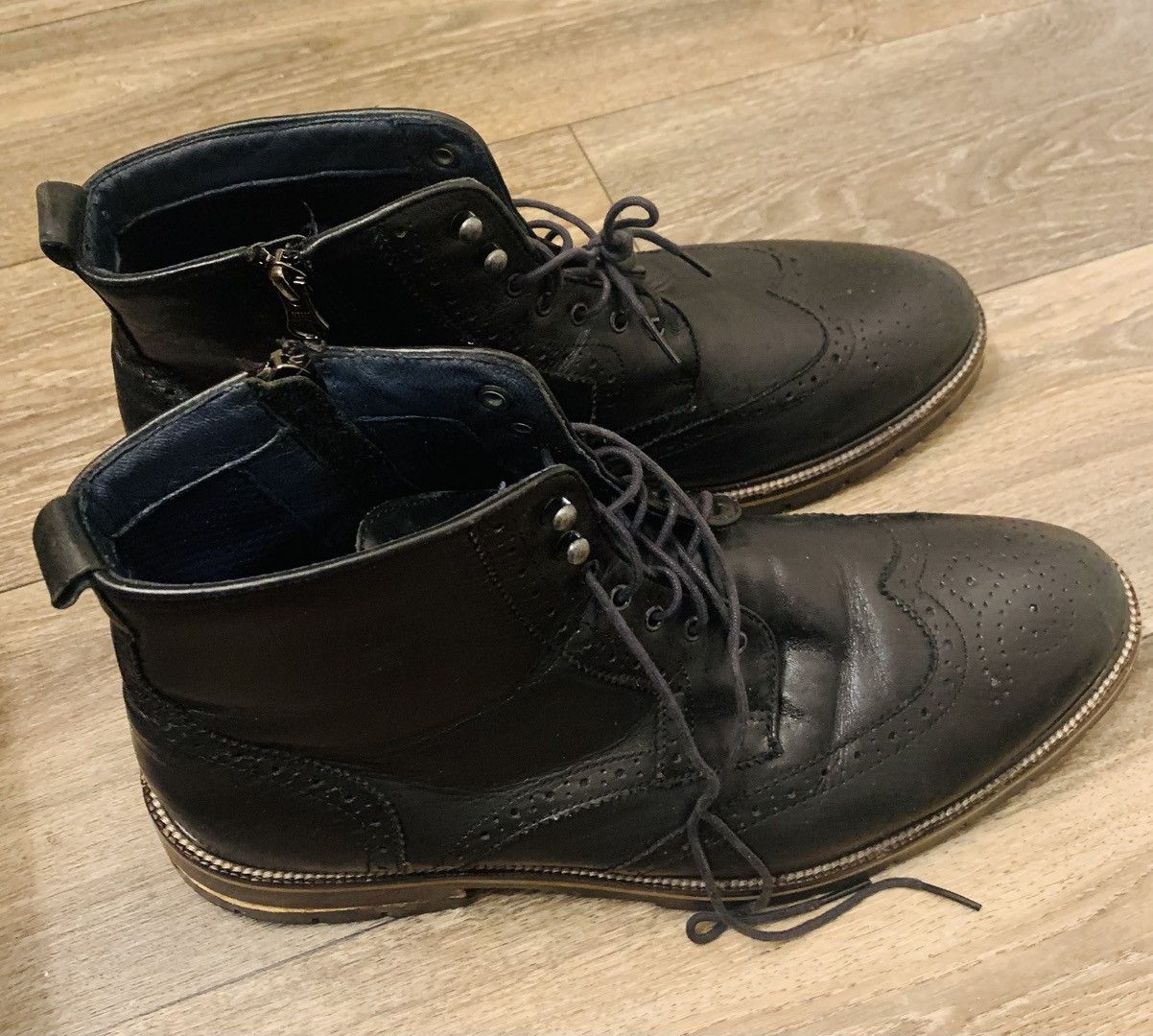 Johnston & Murphy Johnston & Murphy Men's XC FLEX™ CODY WINGTIP ZIP BOOT Size US 12 / EU 45 - 4 Thumbnail