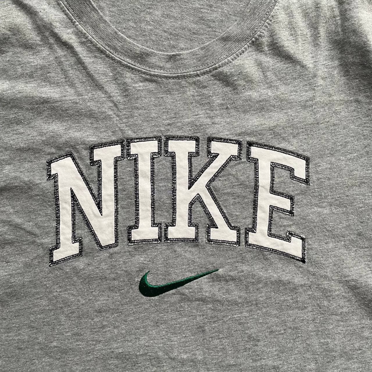 Nike × Vintage T-shirt Nike Big Central Logo Vintage Streetwear Style 90s Size US M / EU 48-50 / 2 - 2 Thumbnail