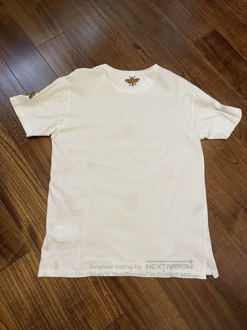 Valentino Valentino White embroidered T-shirt Size L / US 10 / IT 46 - 5 Thumbnail