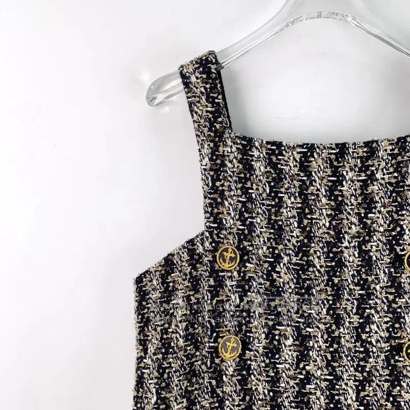 Louis Vuitton Louis Vuitton Brown Wool Dress Size S . Size S / US 4 / IT 40 - 3 Thumbnail