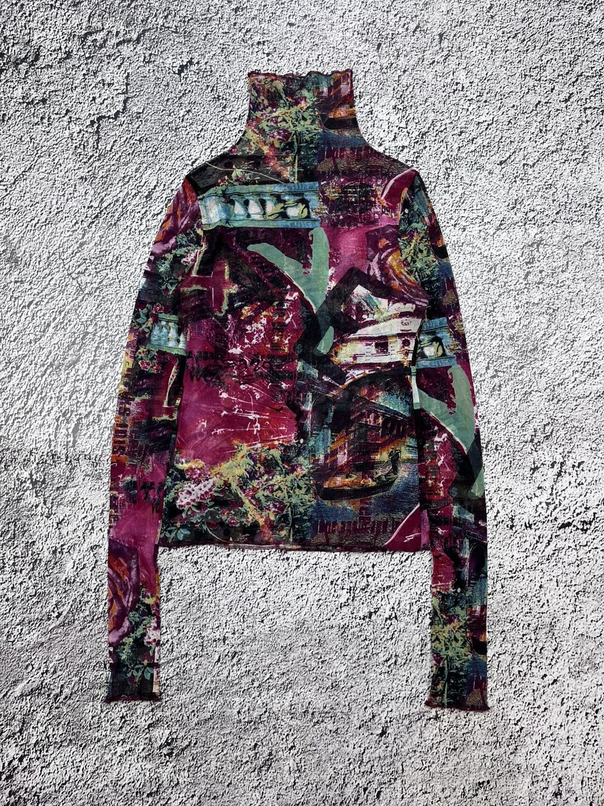Japanese Brand Vintage multicolour abstract Baroque Renaissance long sleeve Size S / US 4 / IT 40 - 8 Thumbnail
