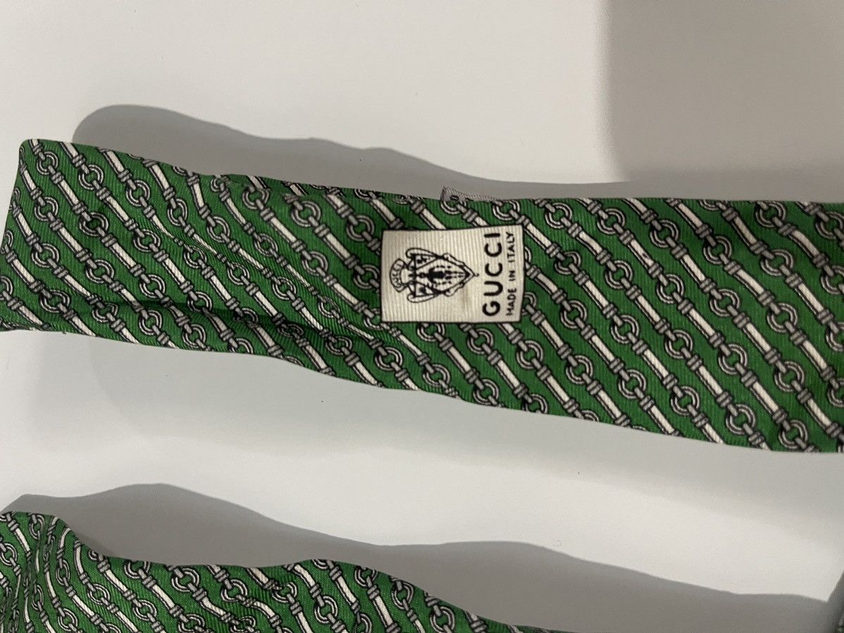 Gucci Gucci necktie vintage Size ONE SIZE - 5 Thumbnail