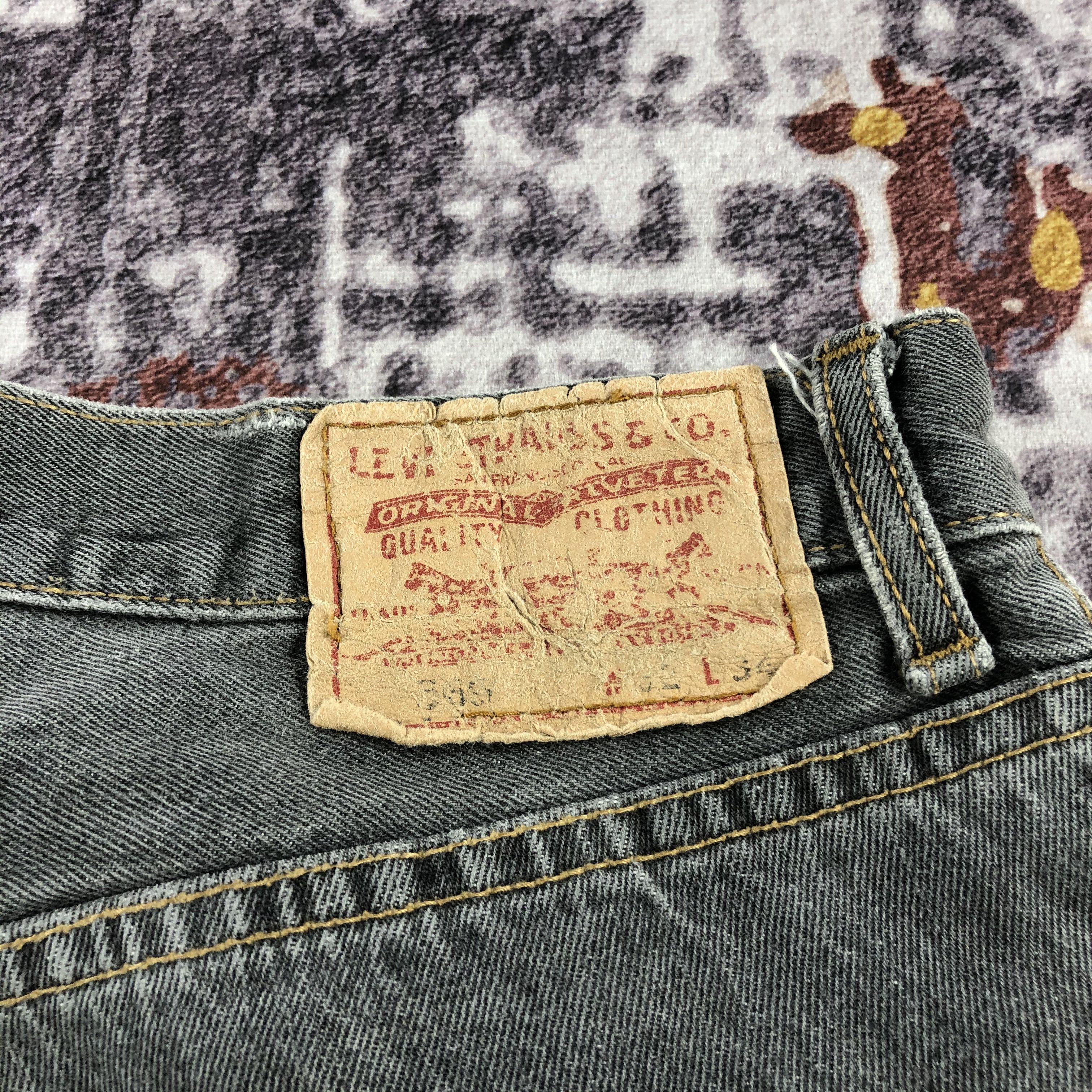 Levi's × Vintage Vintage Levis 569 Earth Tone Jeans-JM2601 Size US 34 / EU 50 - 6 Thumbnail