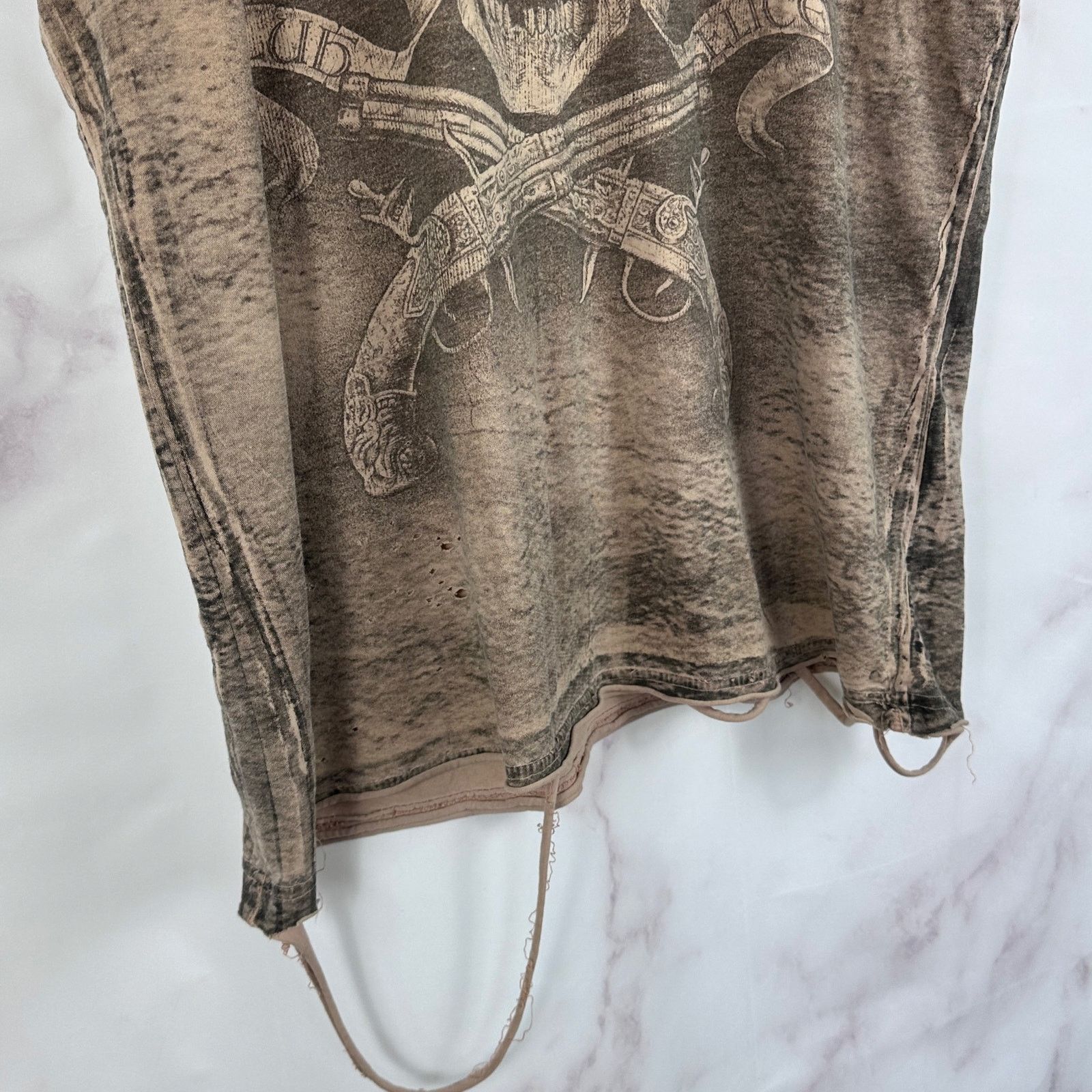Affliction Live Fast Gun Tee Size US XL / EU 56 / 4 - 5 Thumbnail