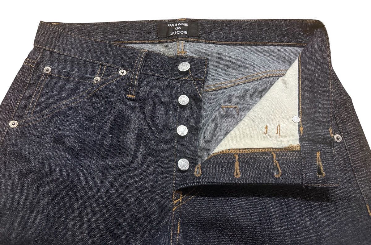 CABANE de ZUCCa Cabane De Zucca Archive Hem Button Denim Jeans Size US 30 / EU 46 - 4 Thumbnail