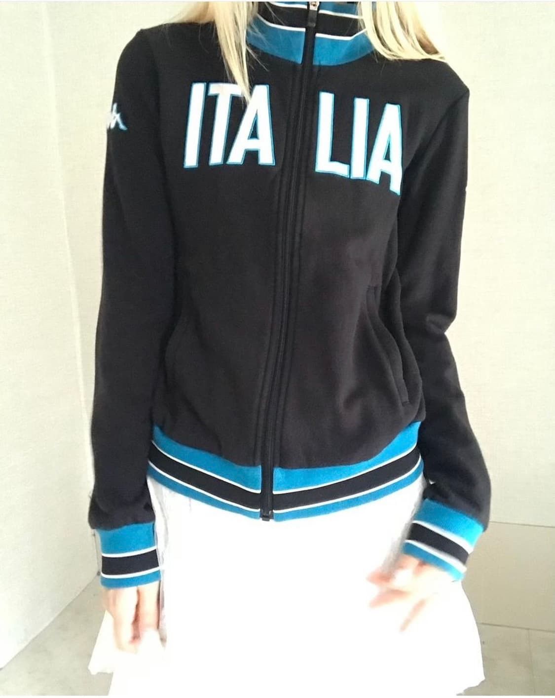 Kappa 2000s Kappa Italia Zip Up Styled Vintage Size US S / EU 44-46 / 1 - 1 Thumbnail