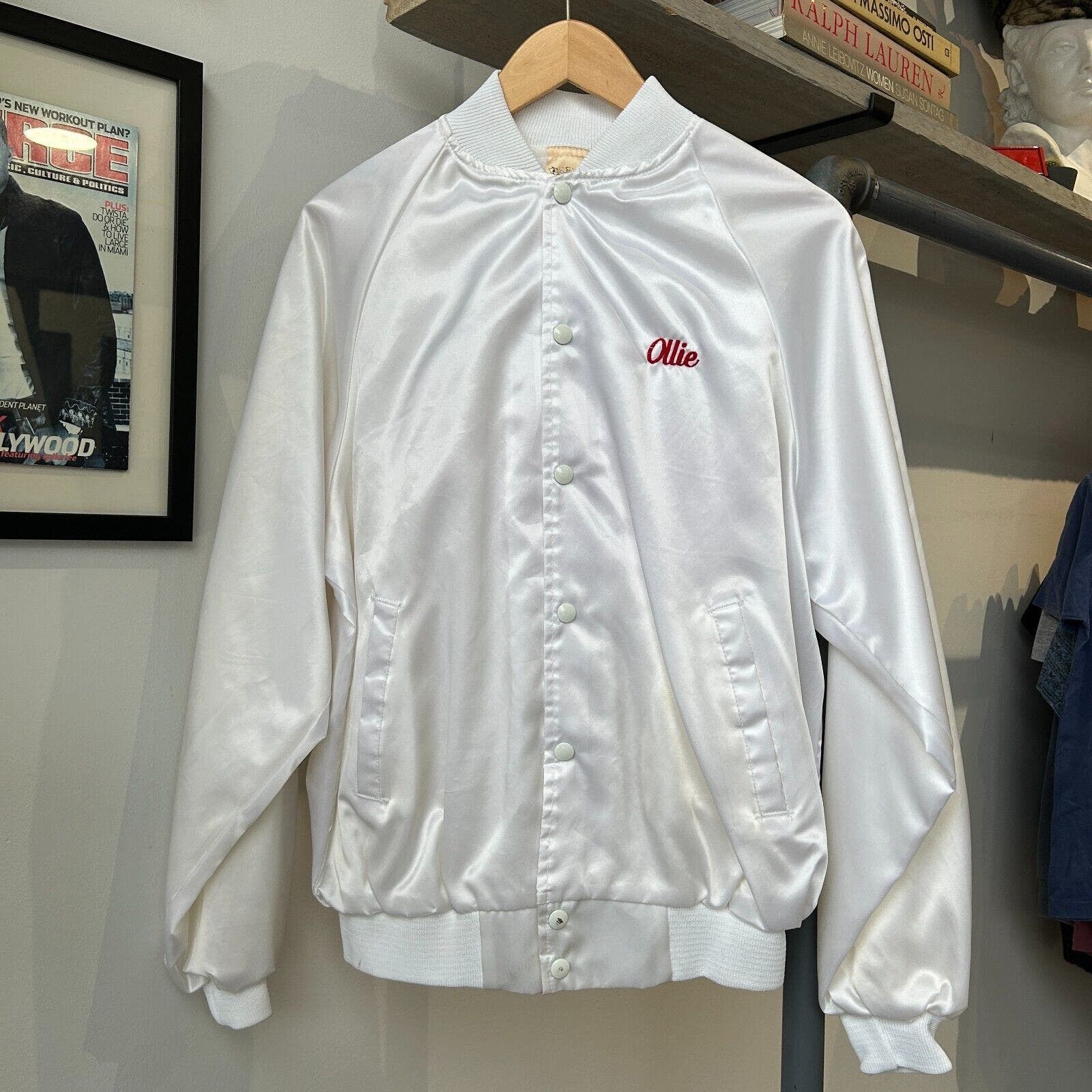Vintage VINTAGE 80s | Stardust NY Button Snap Bomber Jacket sz M Size US M / EU 48-50 / 2 - 1 Thumbnail