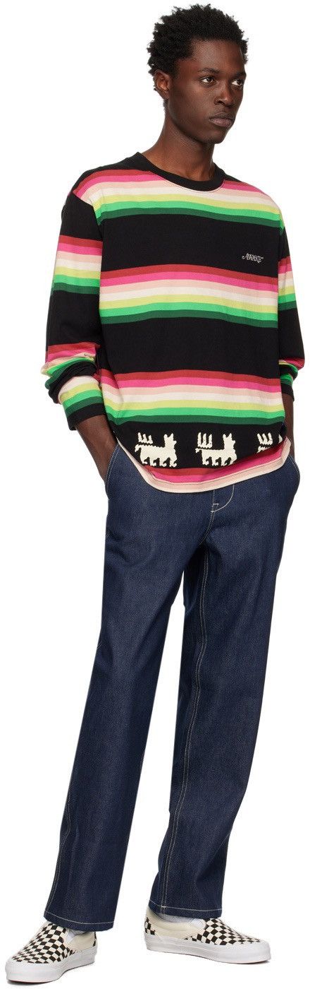 Awake NY FW22 AWAKE N.Y Striped Lama L/S T-Shirt Size US L / EU 52-54 / 3 - 1 Thumbnail