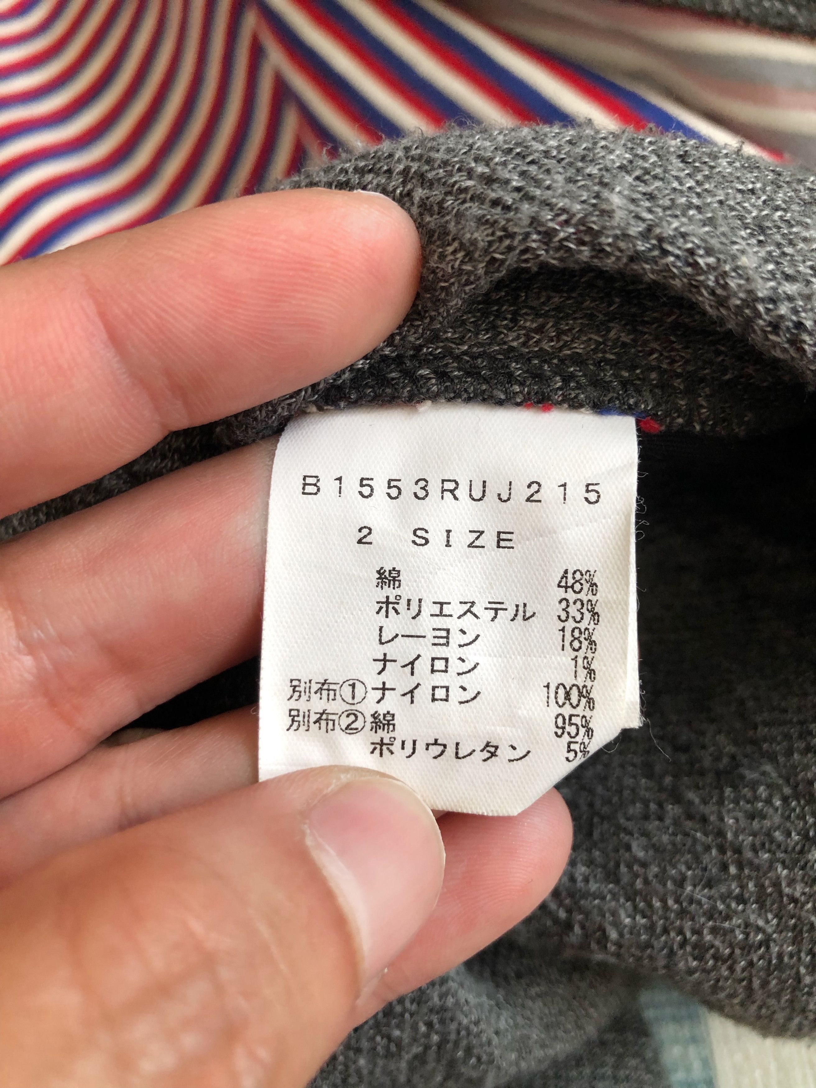 Frapbois × Issey Miyake AW11 FRAPBOIS ISSEY MIYAKE BUTTONBACK COLLAR JACKET Size M / US 6-8 / IT 42-44 - 9 Thumbnail